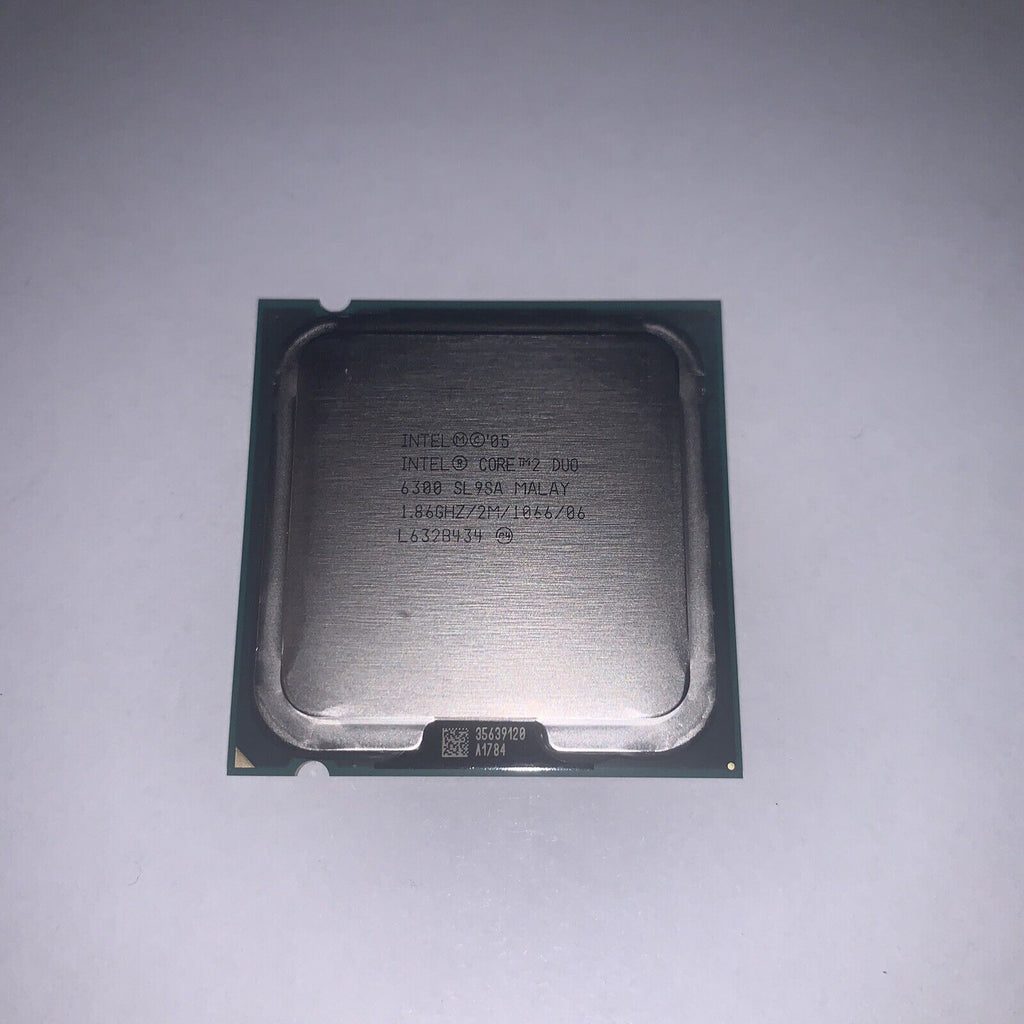Intel Core 2 Duo E6300 1.87GHz 2-Core LGA775 Desktop CPU SL9SA