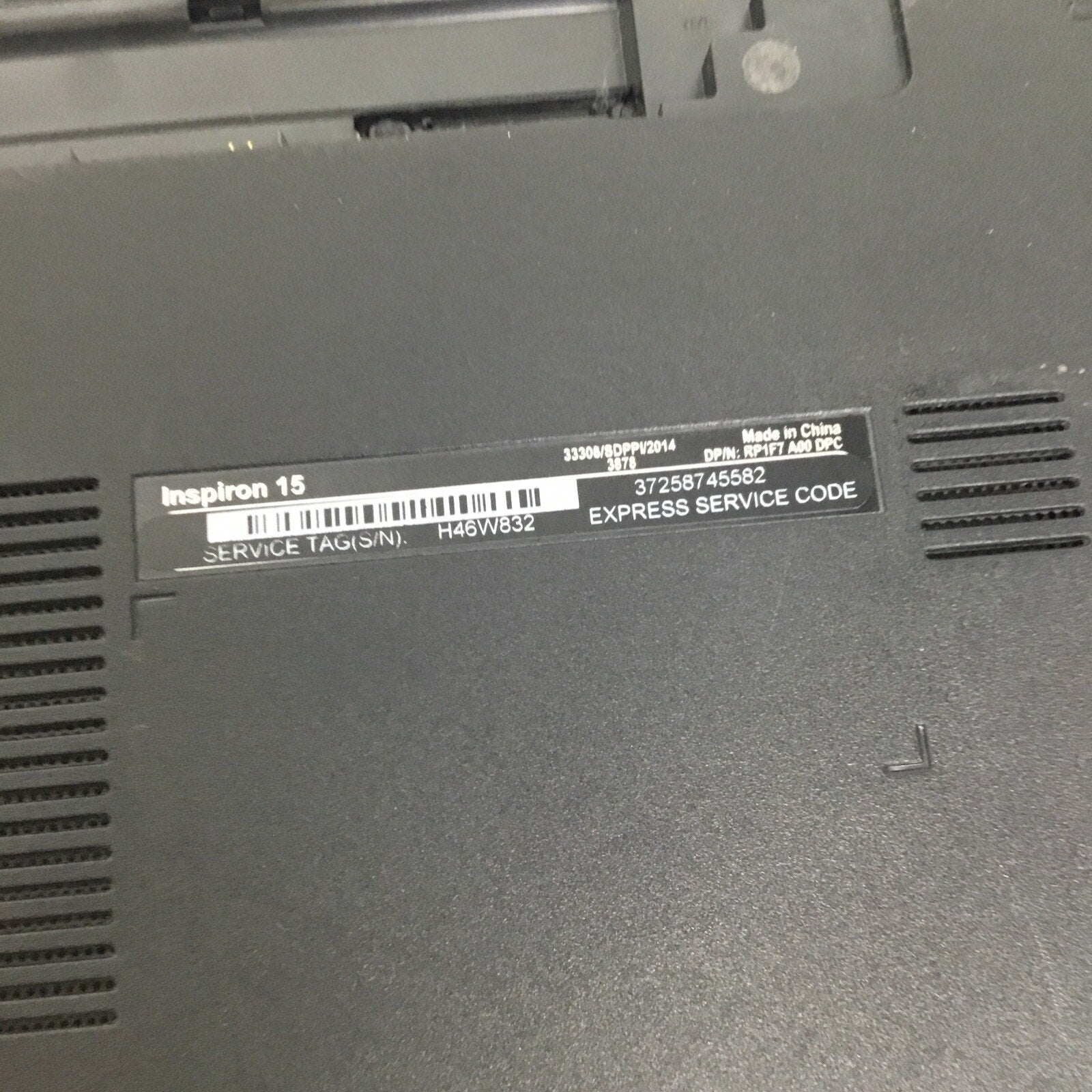 Dell Inspiron 15 3878 For Parts Read Desc UNKNOWN SPECS