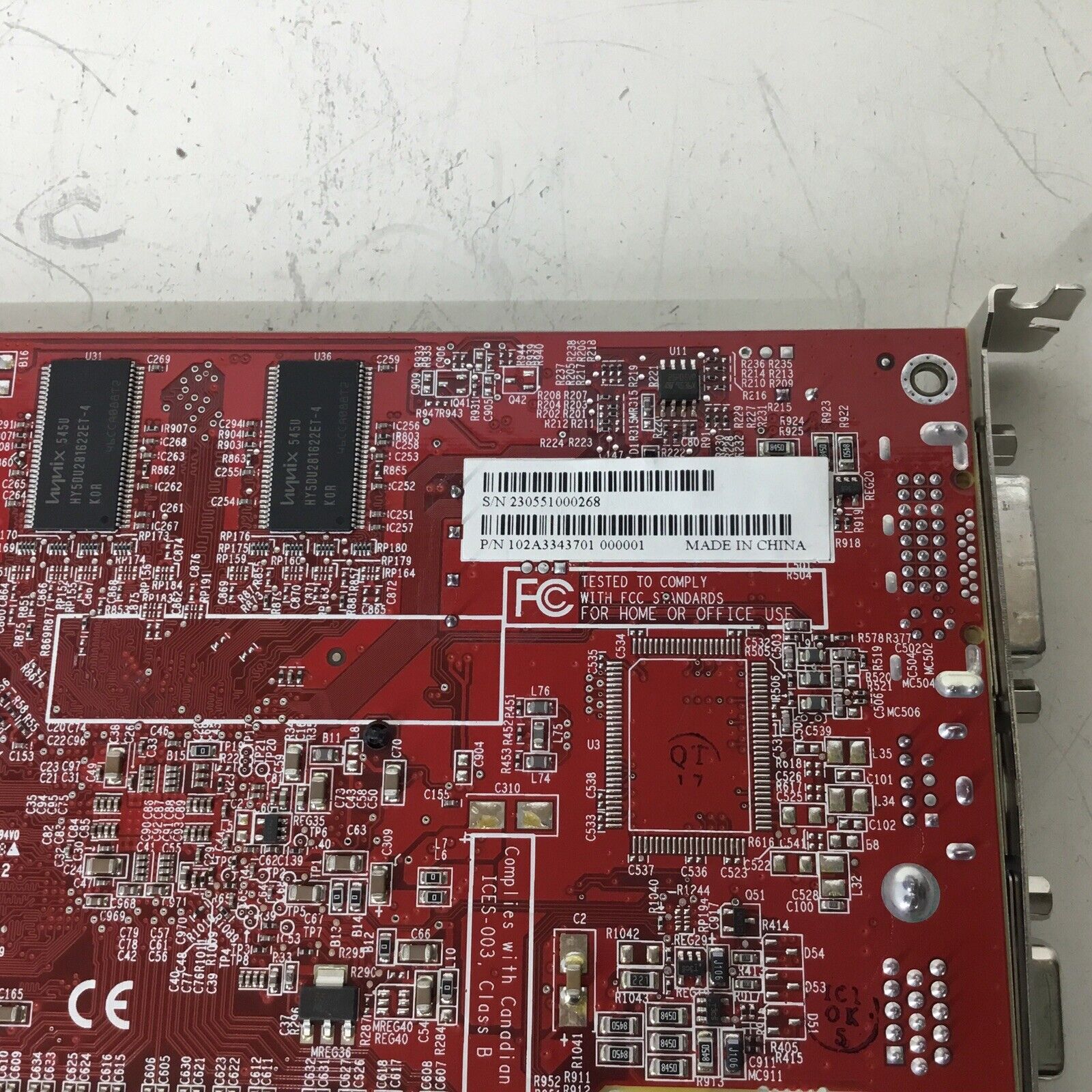 ATI Radeon X600XT 256MB PCI-E Graphics Card 102A3343701 0UC946