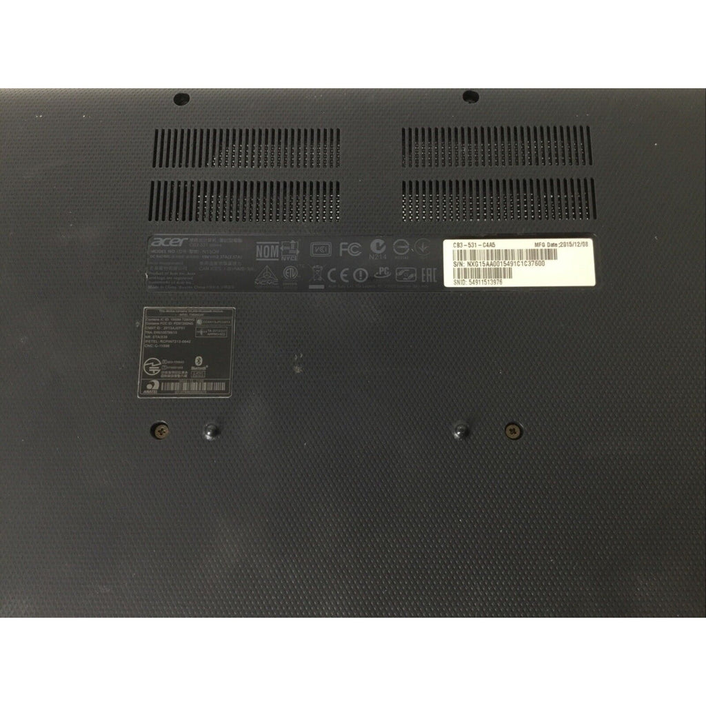 15” Acer Chromebook Laptop 2GB RAM 16GB CB3-531 N15Q9 - For Parts