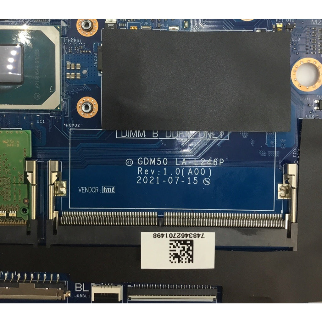 Dell OEM Inspiron 3511 Motherboard Intel i3 RJTDW + WiFi Card/ 8GB DDR4 RAM