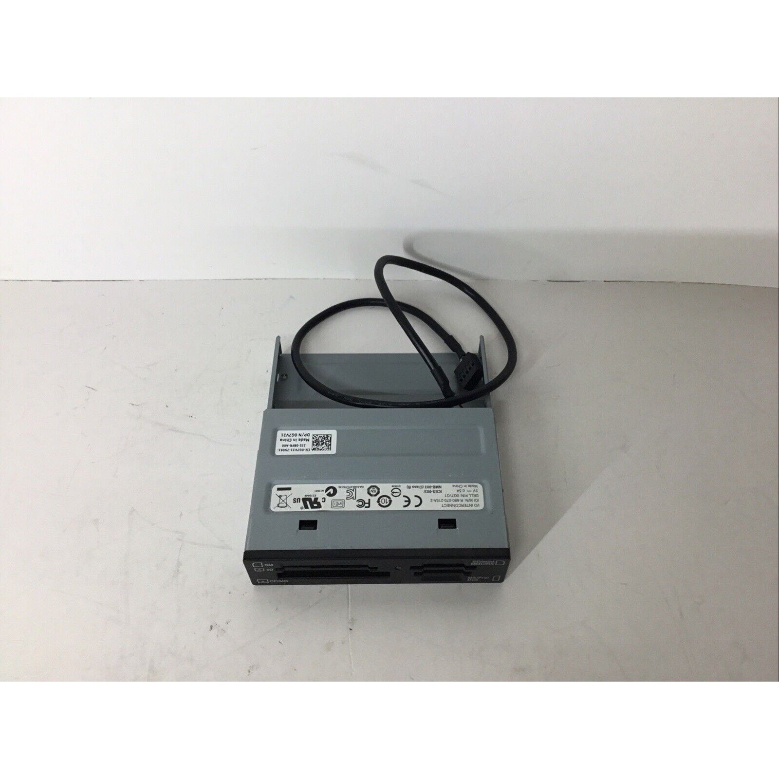 Dell 0G7V21 Multi Media & Flash Card Reader DVD-RW R-680-070-215A-2 w/ Cable