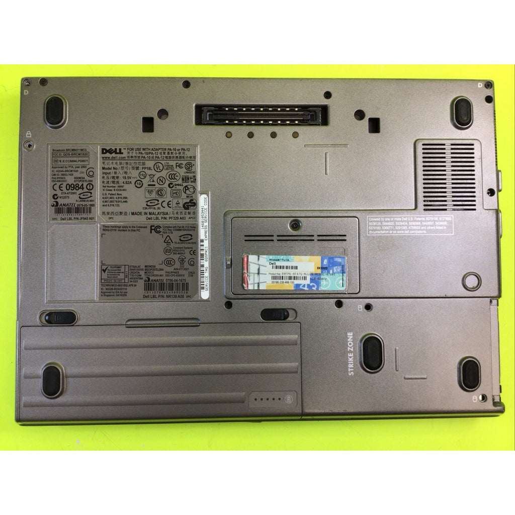 Dell Latitude D620 Intel Core 2 Duo 2.00 GHz FOR PARTS or REPAIR