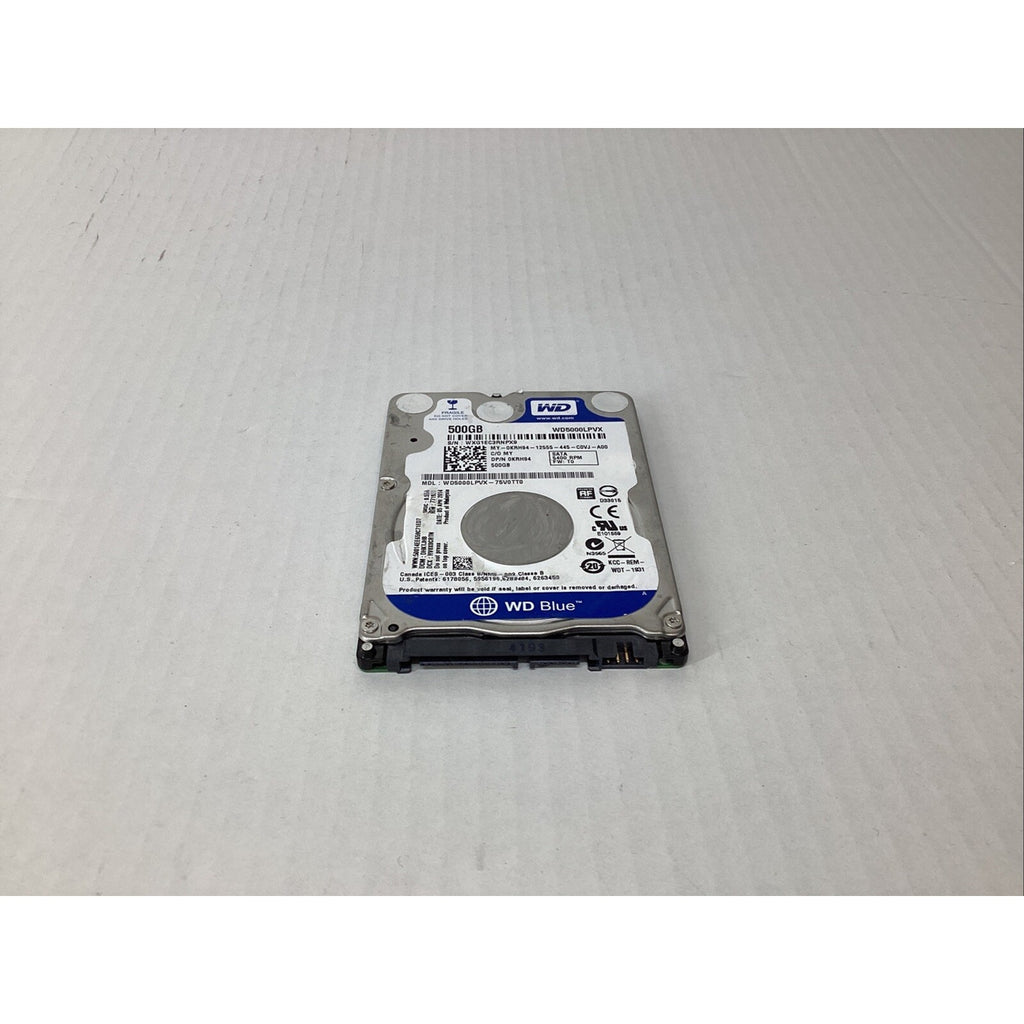 Western Digital Blue WD5000LPVX-75V0TT0 500GB 2.5" Laptop Hard Drive