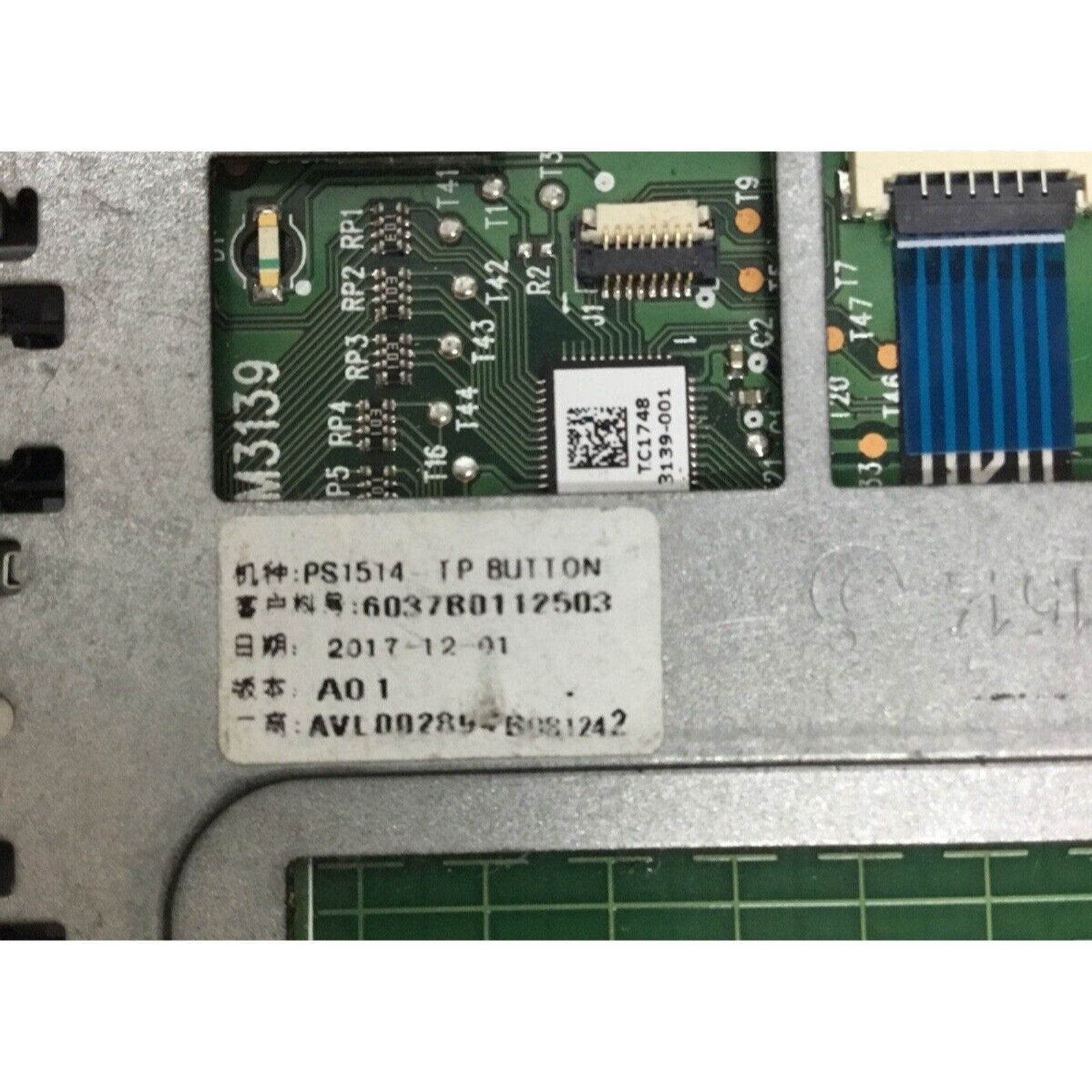 For Parts GENUINE HP EliteBook 840 G3 Touchpad Mouse PS1514 6037B0112503