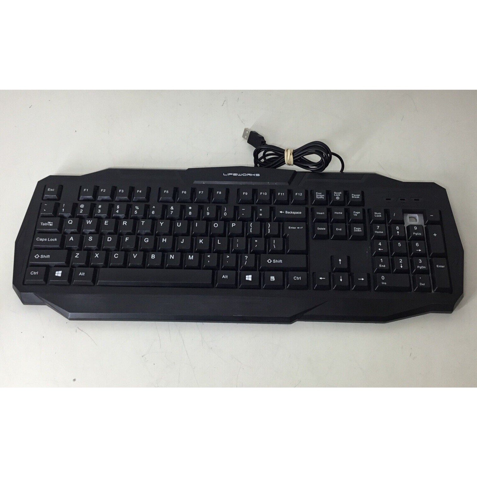 Lifeworks RGB Wired LED Gaming Keyboard - Black (LW-BL-GK1008B) SW-GK805