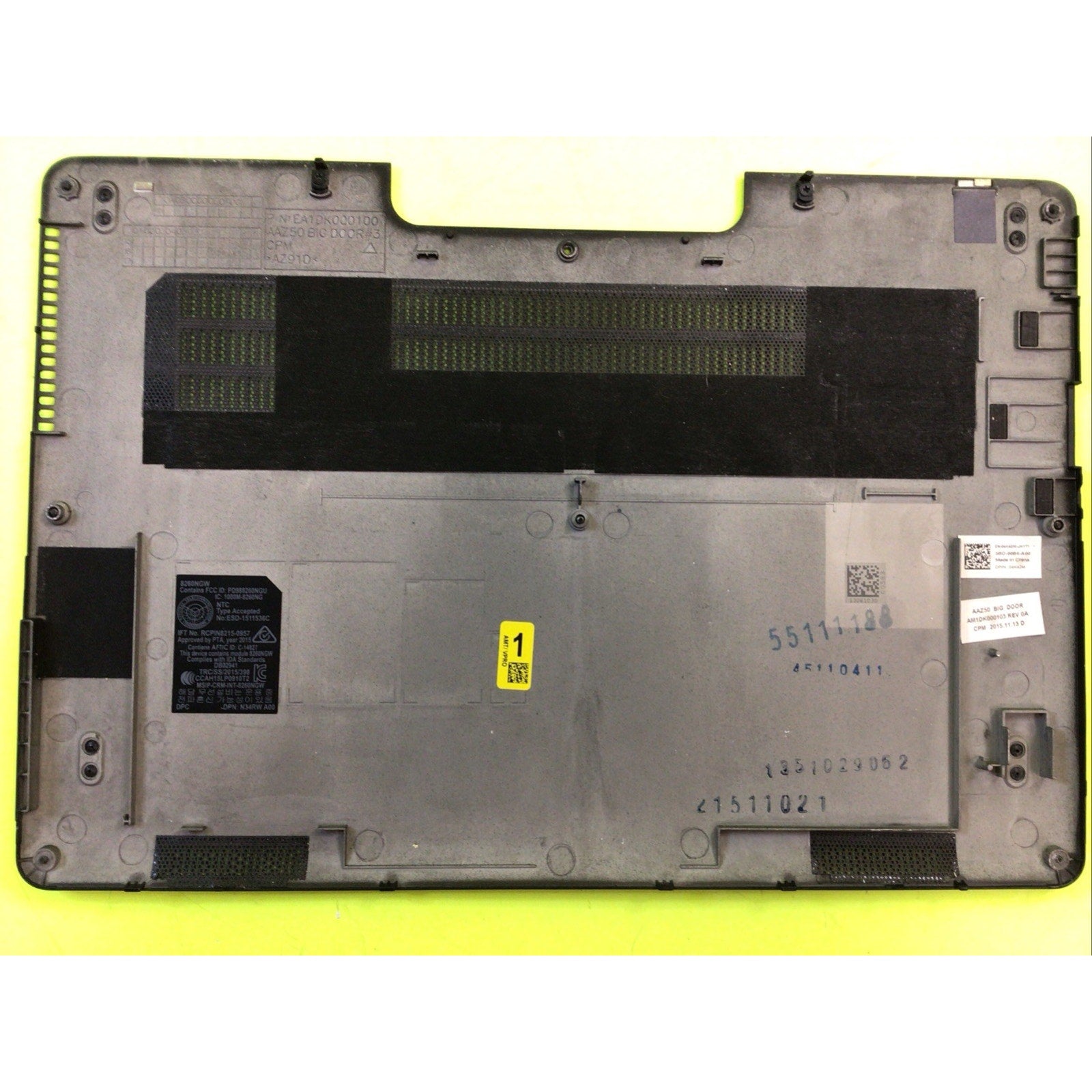 Dell Latitude E7270 Laptop Bottom Base Case Cover Black 4K42M 04K42M CN-04K42M