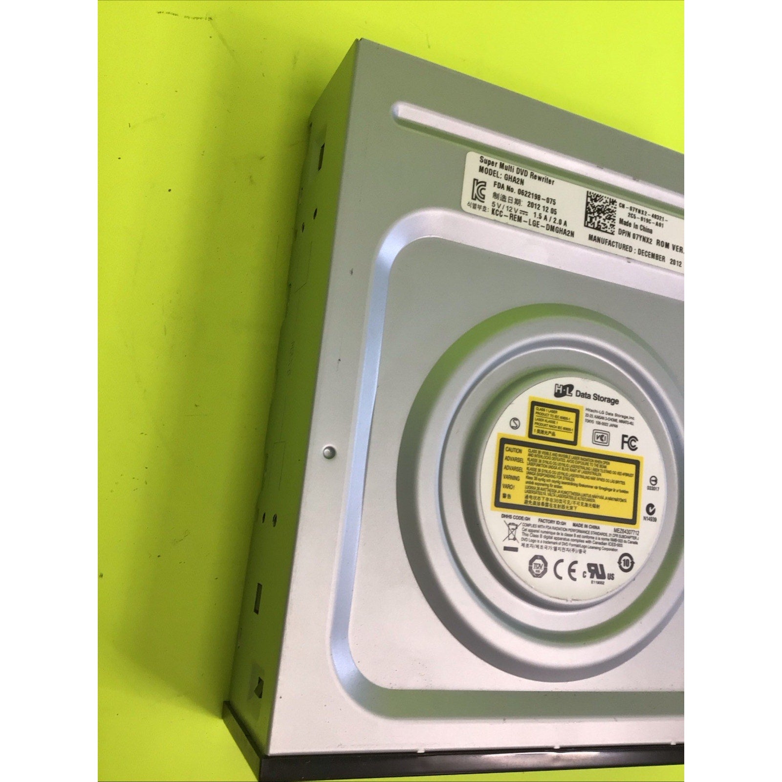 Dell 07YNX2 XPS 8700 GHA2N SATA Super Multi DVD Rewriter RW Burner Drive