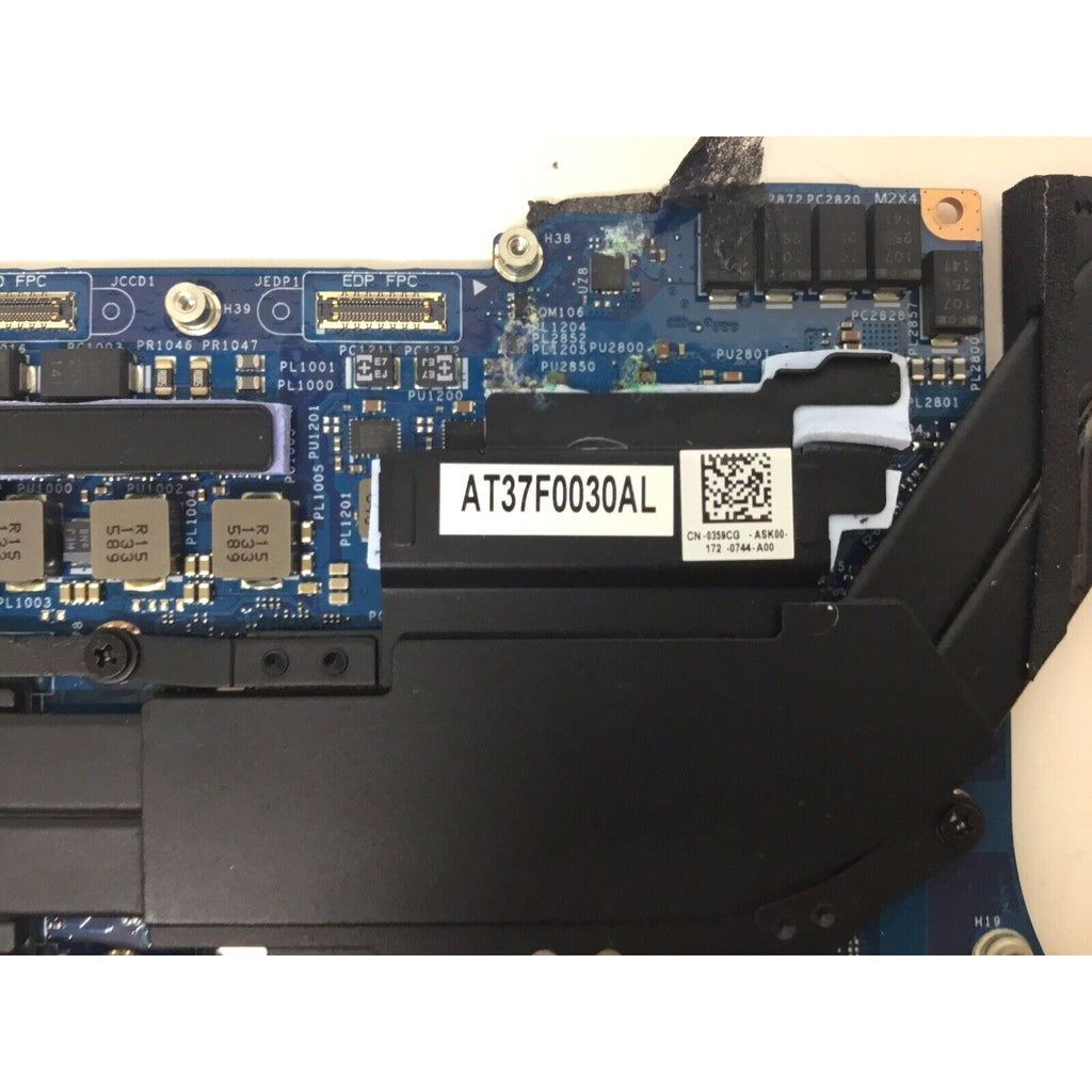 FOR PARTS Dell 1V4T3 Laptop Motherboard XPS 15 9510 I7-11800H Geforce RTX 3050