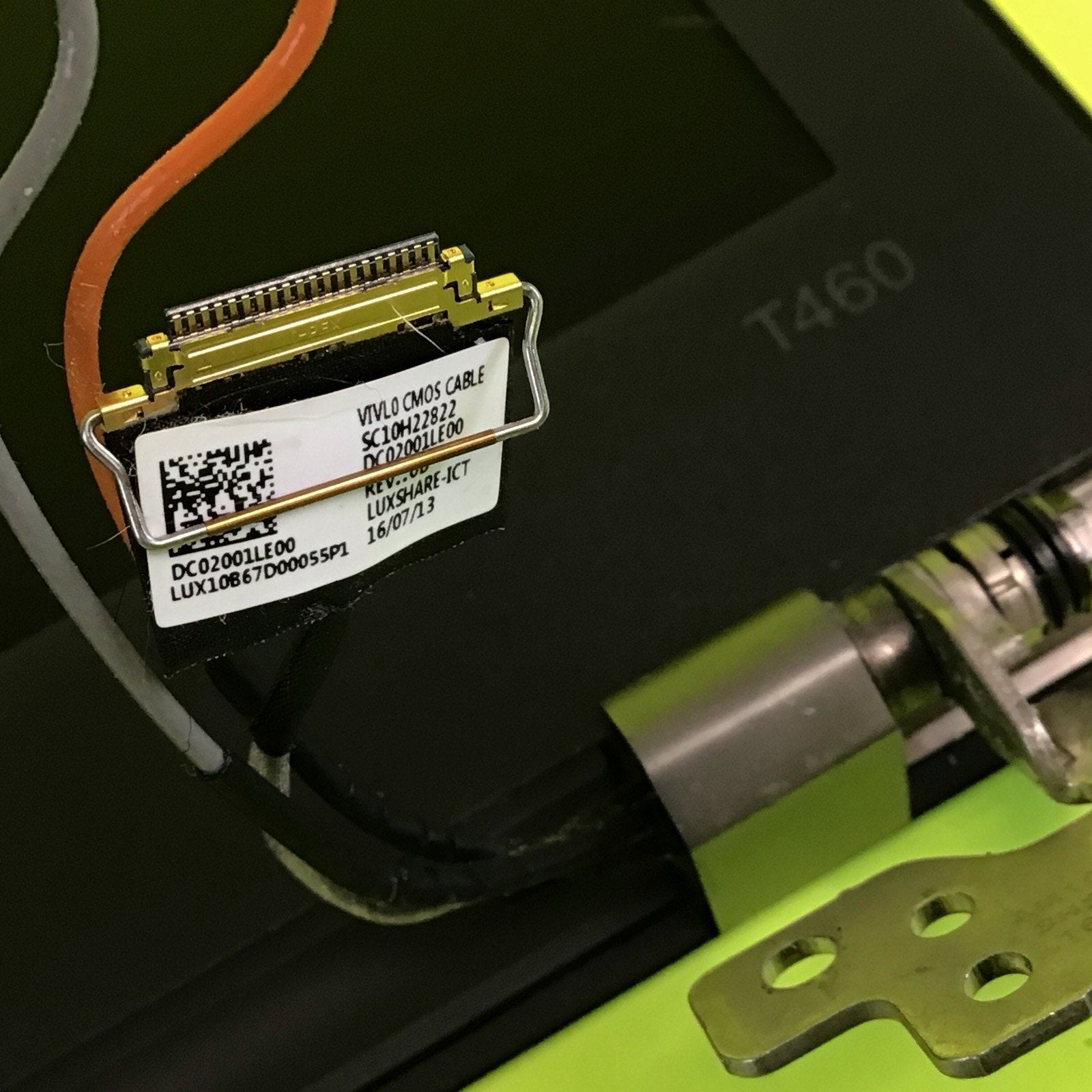 Lenovo ThinkPad T460 LCD Screen Complete Assembly