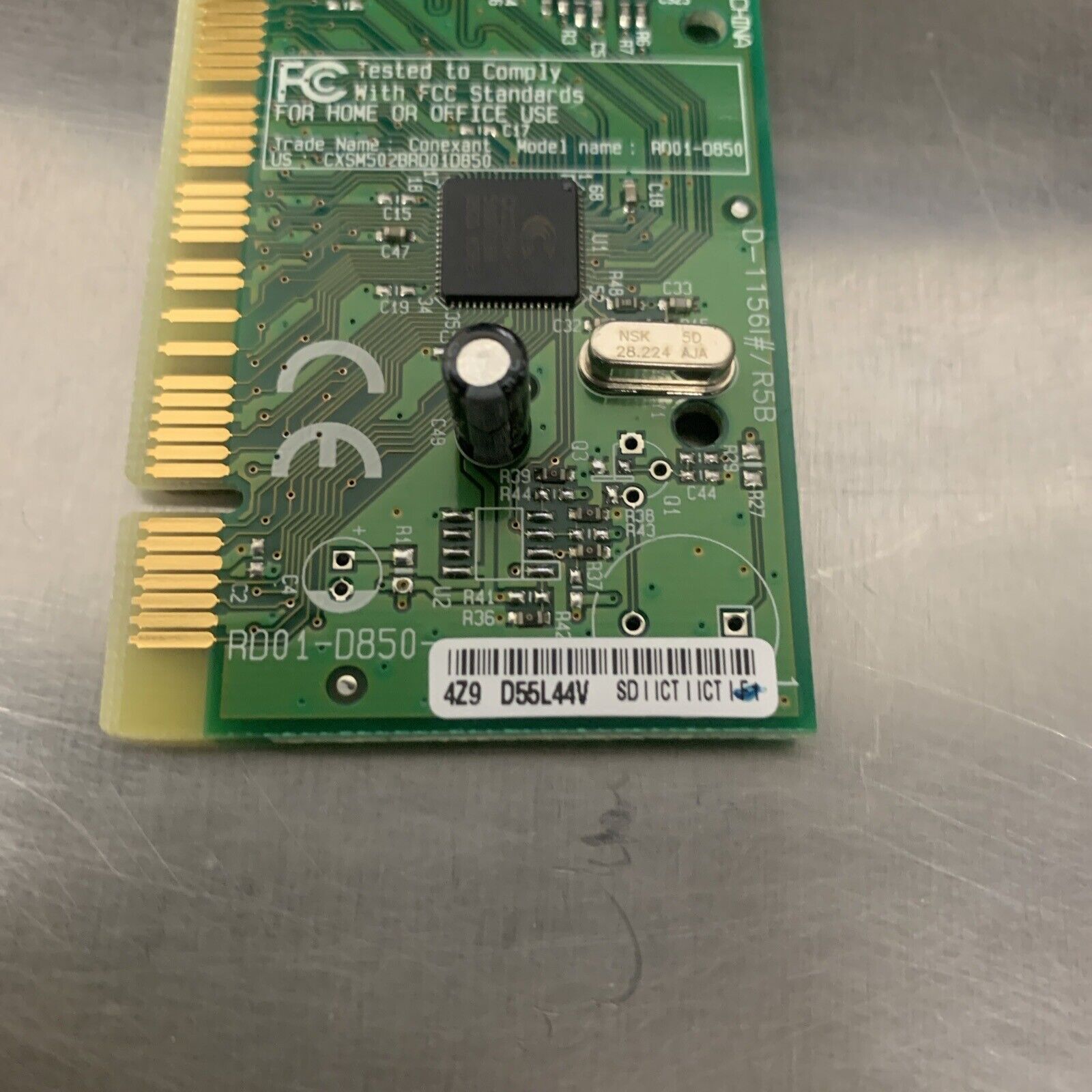 HP PAVILION SLIMLINE S3000 S7000 56K V.92 PCI LOW PROFILE MODEM BOARD 5188-8882