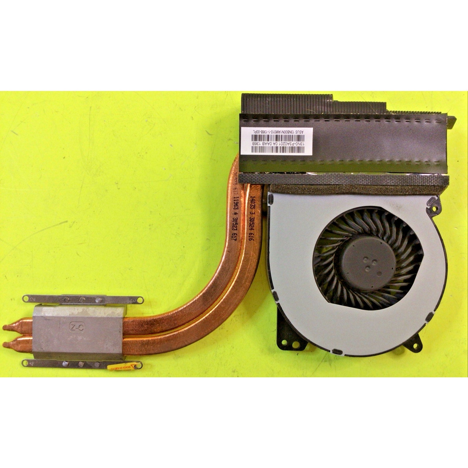 Asus ROG G750JW Genuine CPU Cooling Fan w/Heatsink 13NB00N1AM021-1