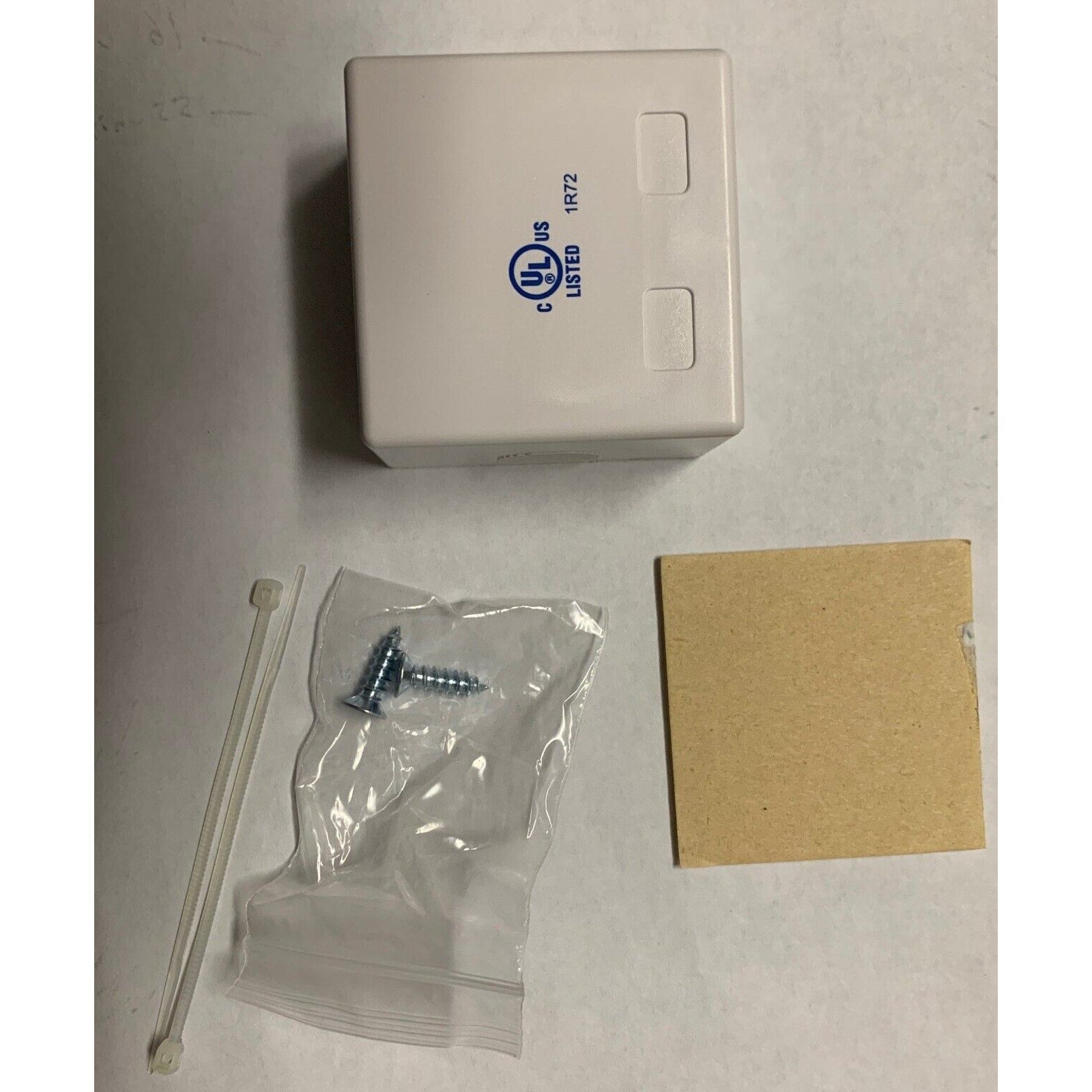 2-Port RJ45 Blank Surface Wall Mount Box - For Cat5e Cat6 Cat6a Keystones