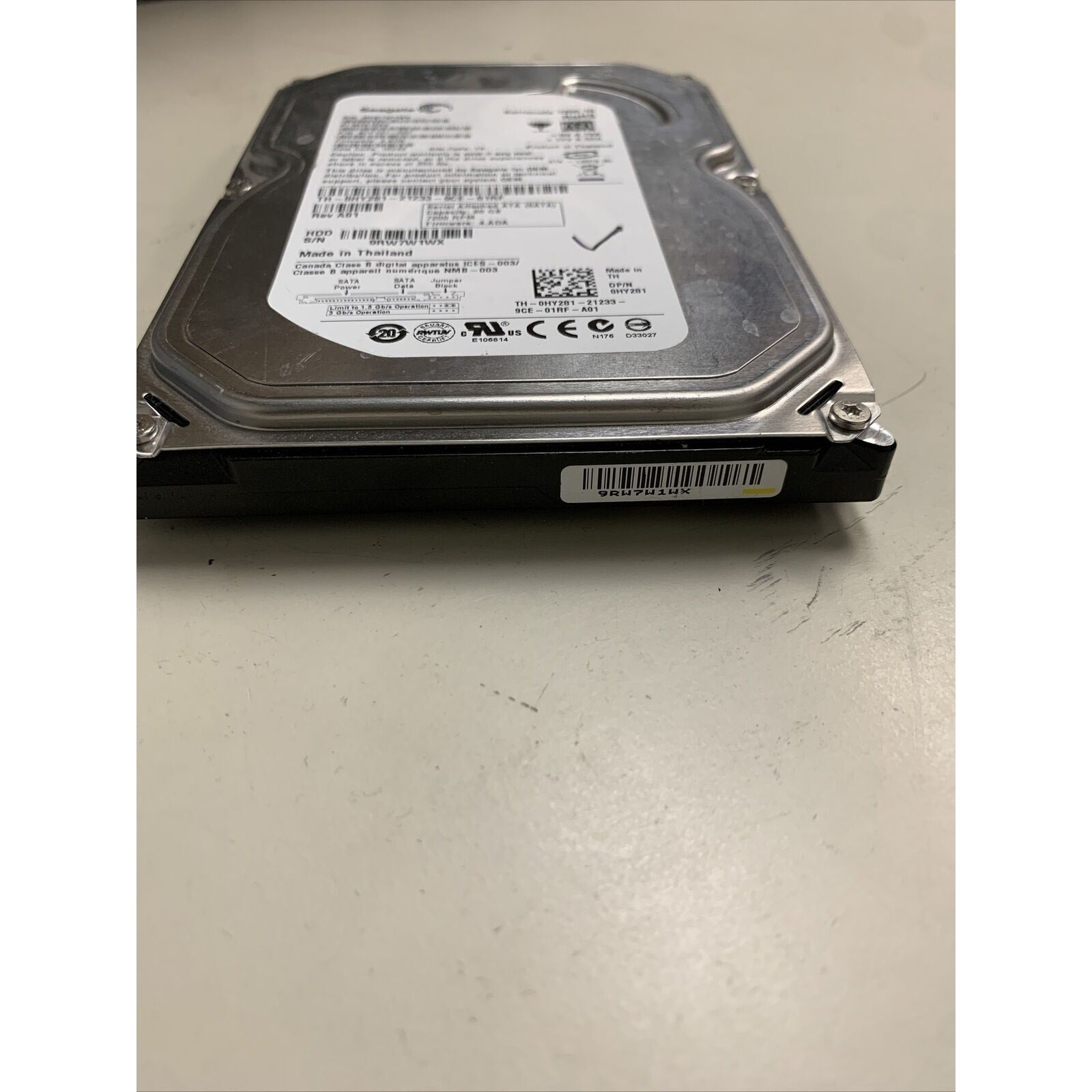 Tested Seagate ST380815AS 9CY131-037 FW:4.ADA TK 80gb 3.5" Sata HDD TESTED