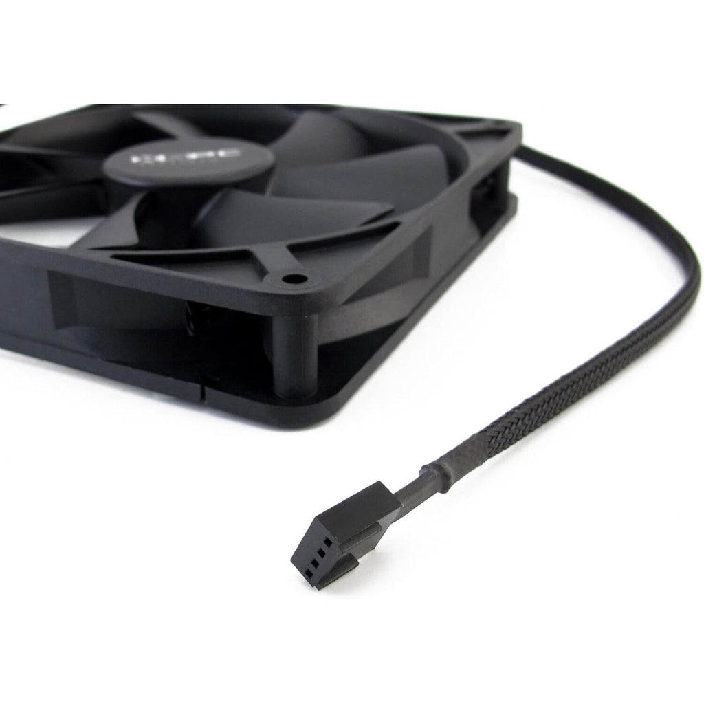 XSPC Pro Series 140mm Fan - PWM 500-2000RPM Black (3 Pack)