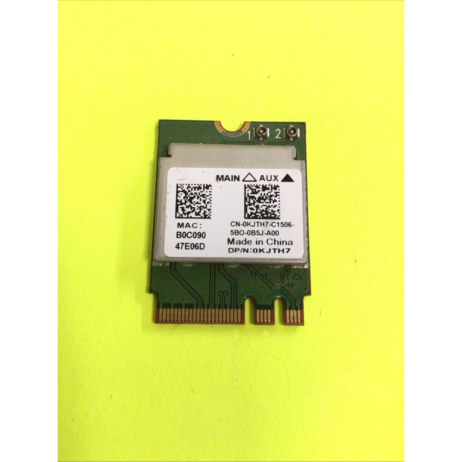 Dell OEM KJTH7 Realtek RTL8723BE 802.11bgn Bluetooth NGFF miniCard