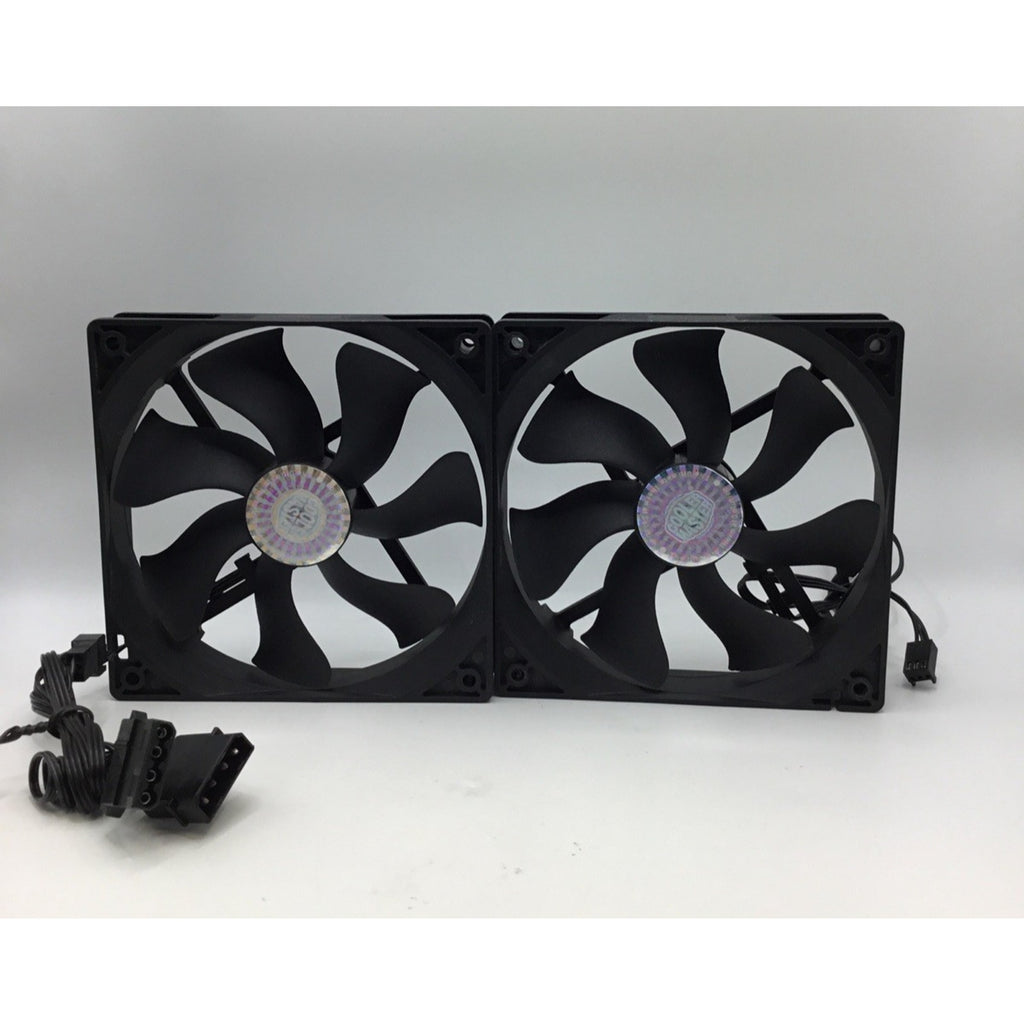2x A12025-12CB-3BN-F1 DF1202512SELN | Cooler Master Chassis Fan DC12V 0.16A