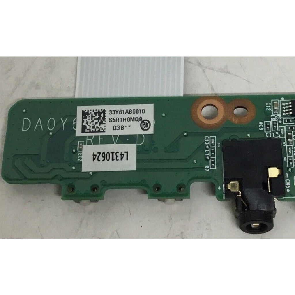 HP Pavilion x360 15-U Laptop USB/Audio Board with Cable DA0Y61AB6D0