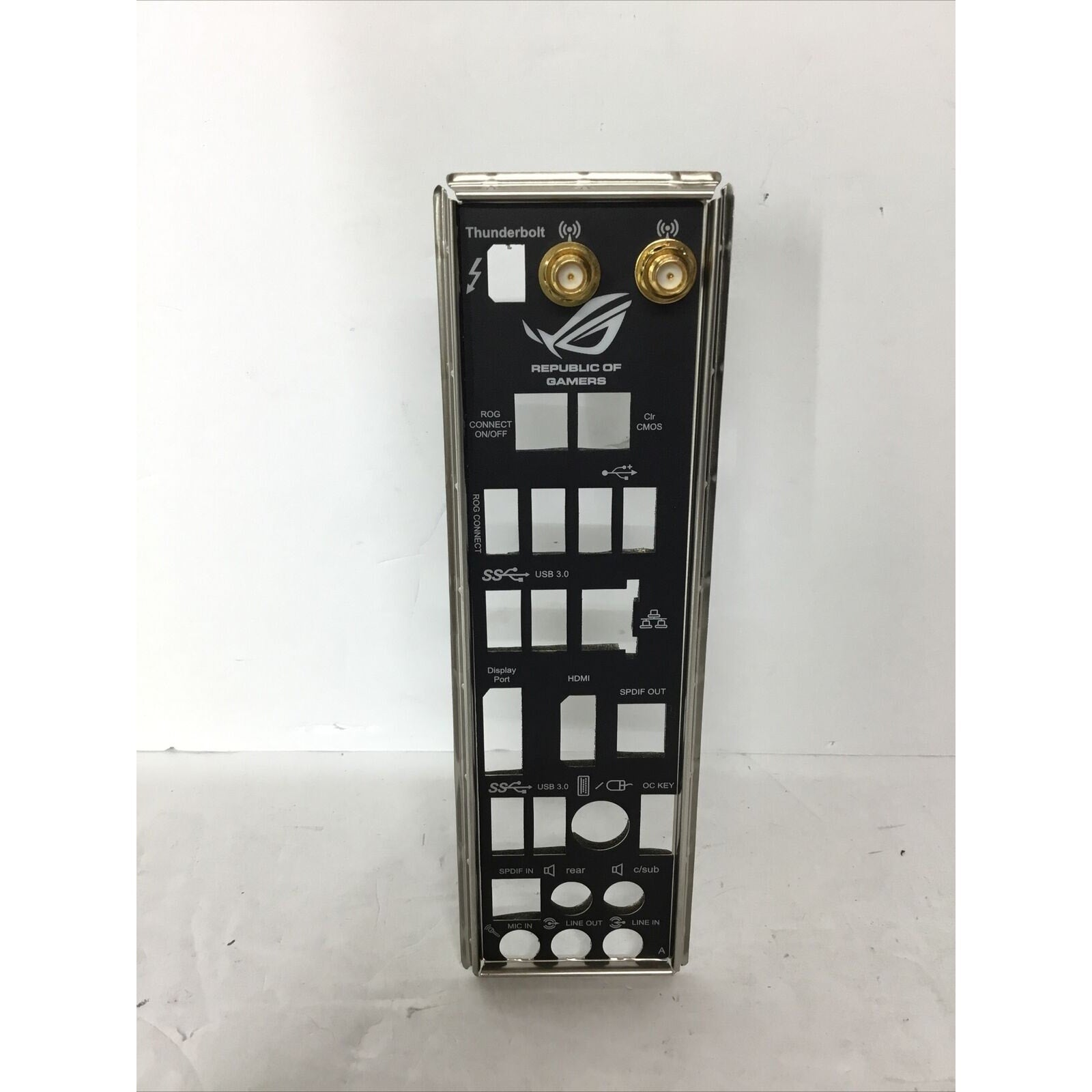 I/O Shield For Asus Maximus V Extreme