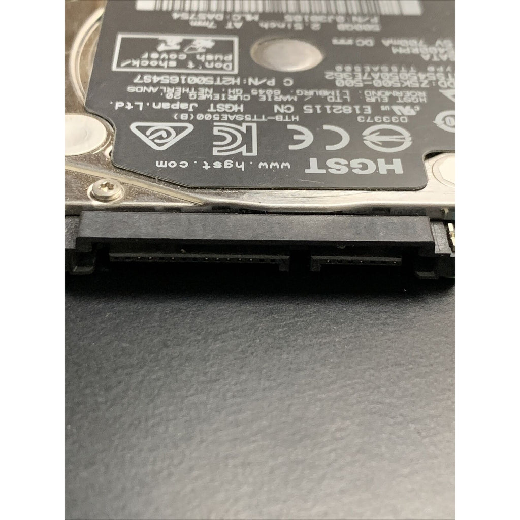 MacBook Pro A1278 HGST 500GB SATA 2.5" HDD Hard Drive HTS545050A7E362 655-1730F