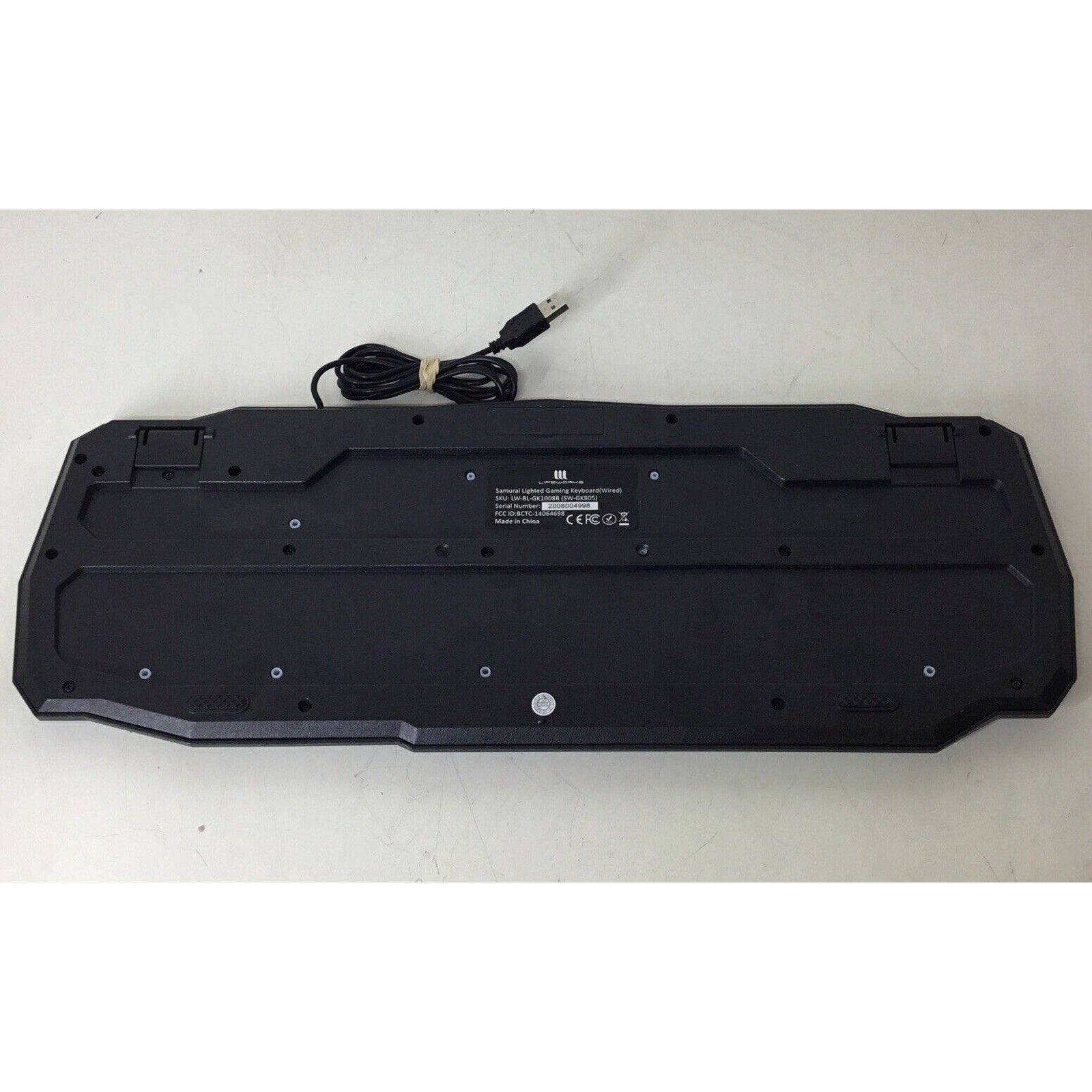 Lifeworks RGB Wired LED Gaming Keyboard - Black (LW-BL-GK1008B) SW-GK805