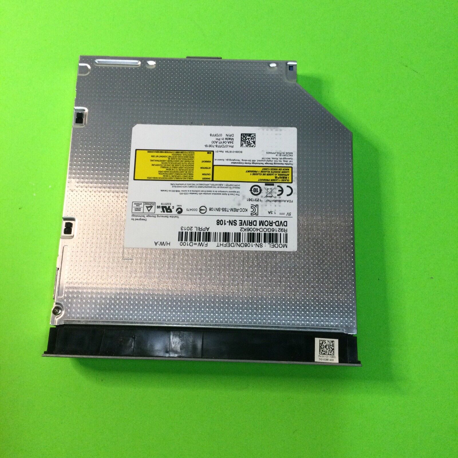 Dell Latitude E5530 SN-108 DVD-ROM Drive Genuine