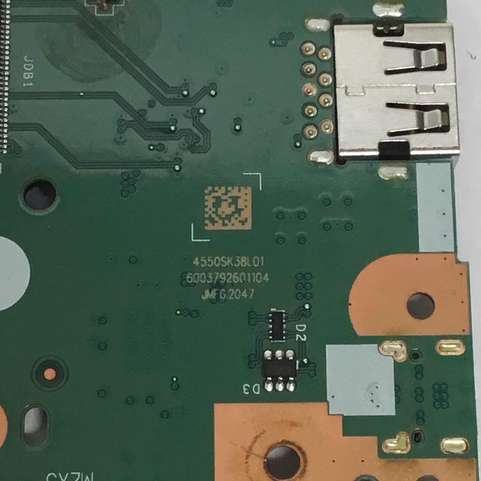 Lenovo Chromebook 14E 14" Genuine Laptop USB Port Board w/Cables LS-H141P