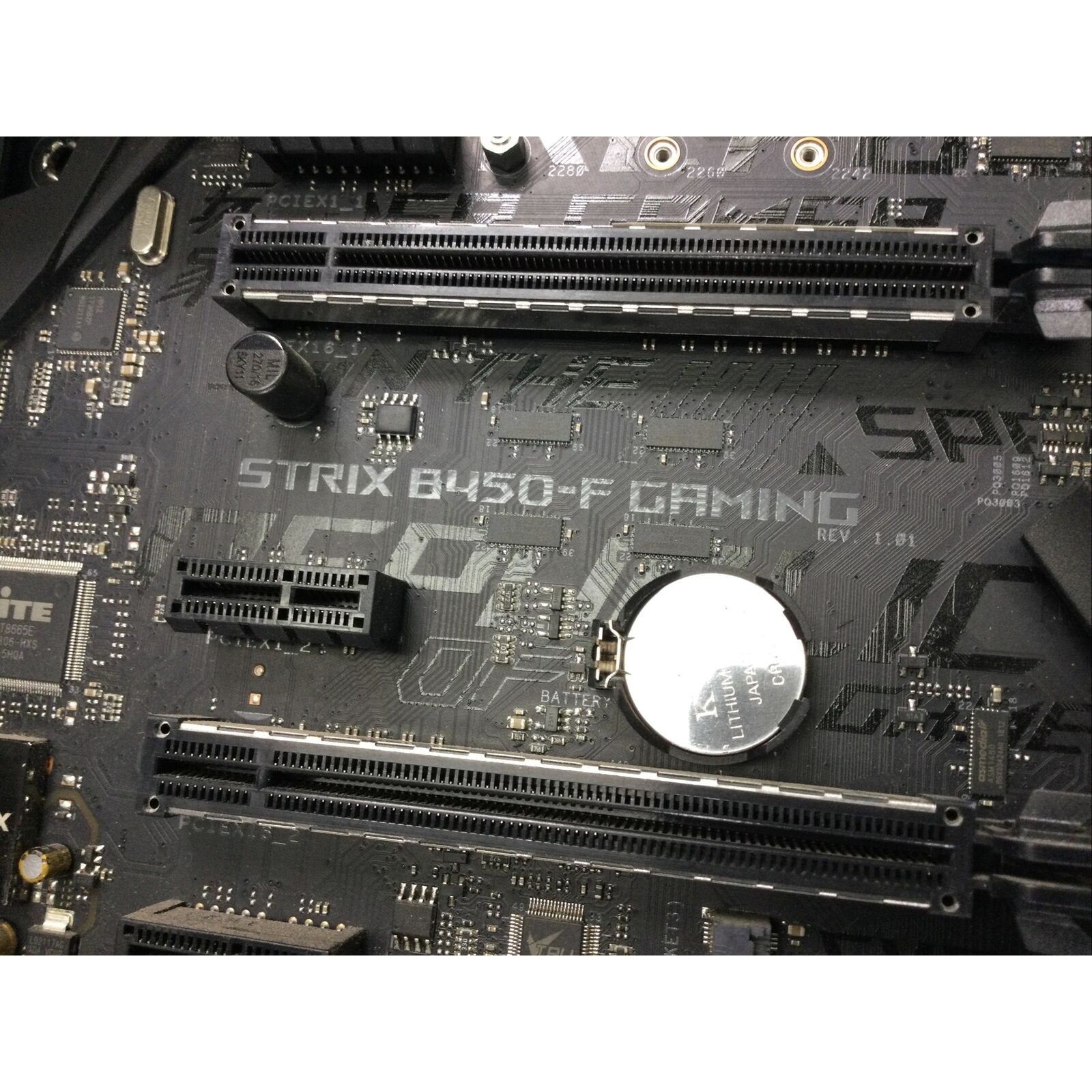 ASUS ROG Strix B450-F Gaming ATX AM4 DDR4 Motherboard FOR PARTS