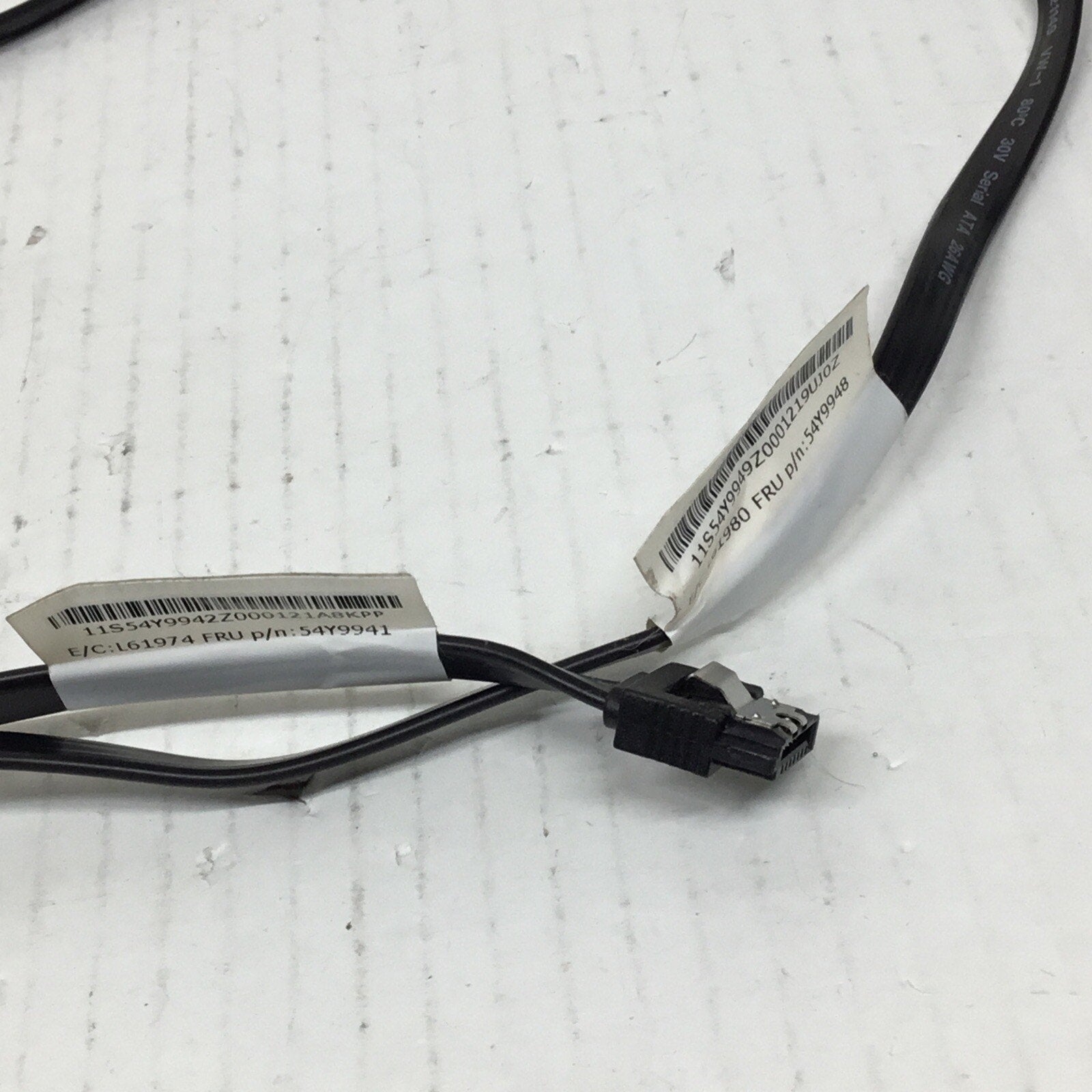 Lenovo Thinkcentre Desktop 16" Right Angle SATA Drive Cable 54Y9941 & 54Y9448