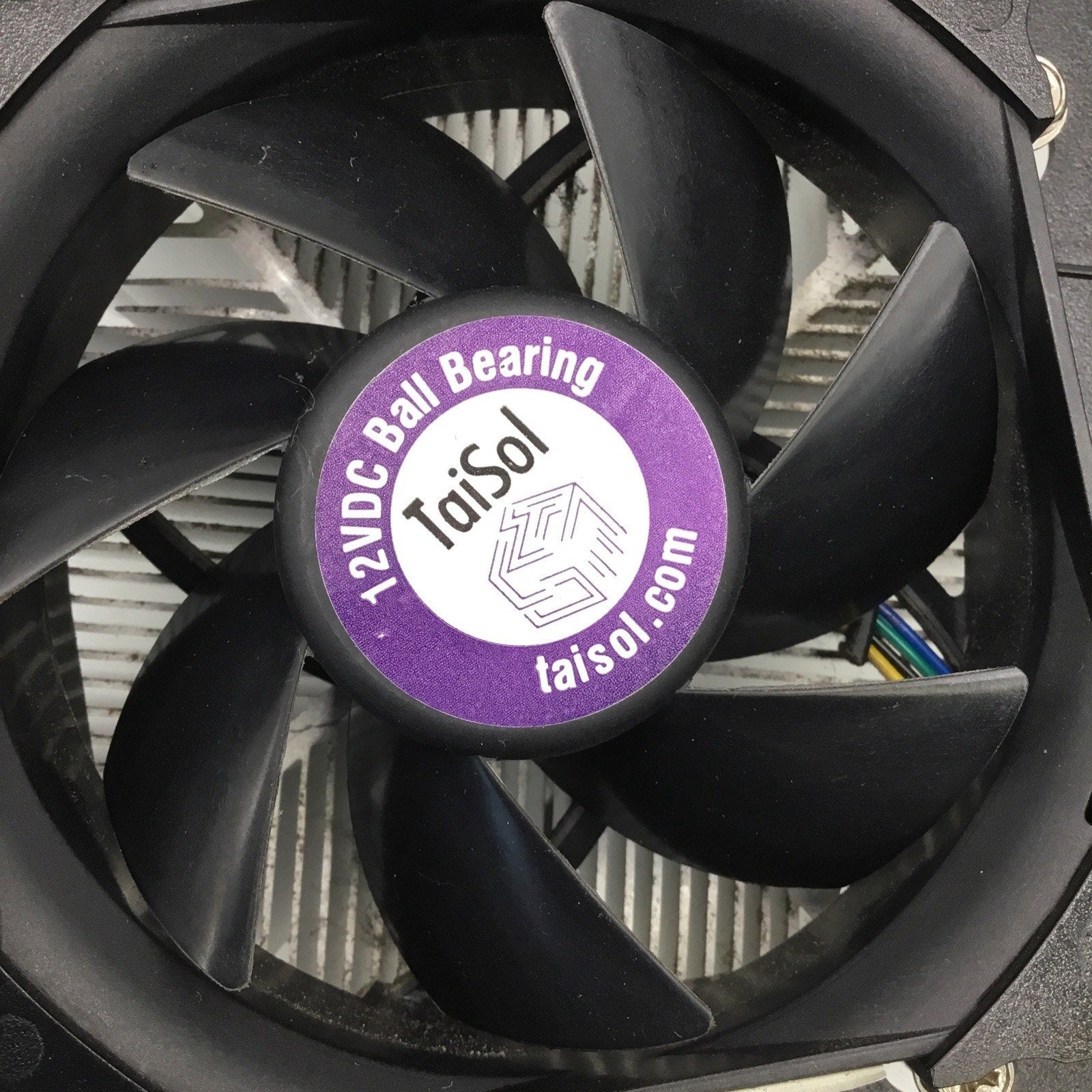 TaiSol 12VDC Ball Bearing Fan with Heat Sink