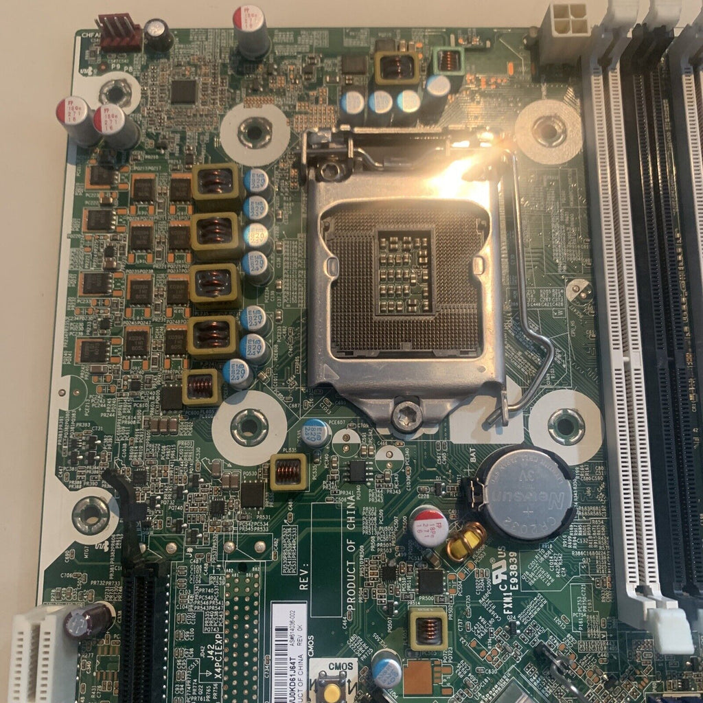 HP Compaq 6200 6300 Pro SFF Motherboard 615114-001 611794-000 - No I/O Shield