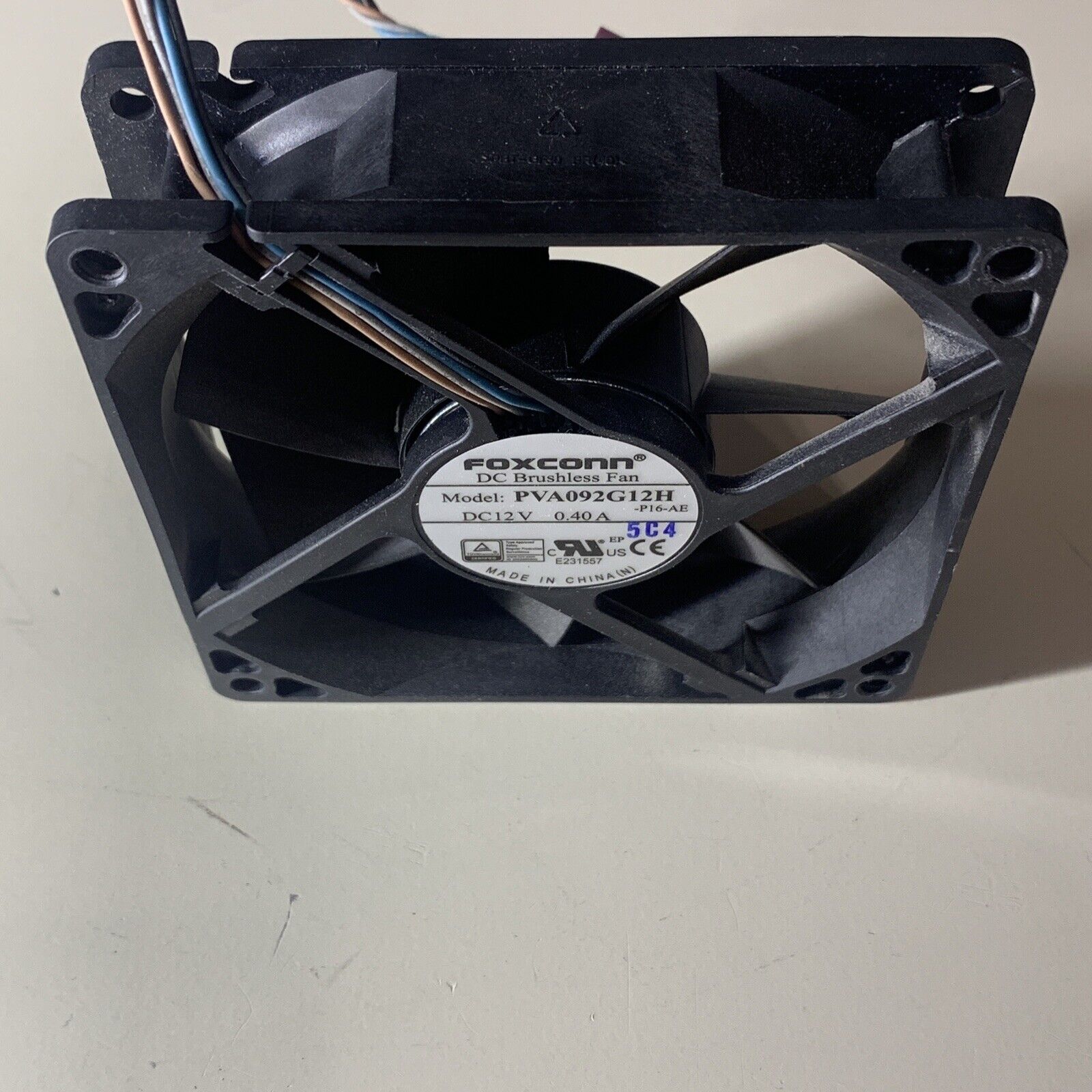 HP Elite 8300 8200 Pro 6200 6300 Cooling Fan Foxconn PVA092G12H 92x25mm 4wire