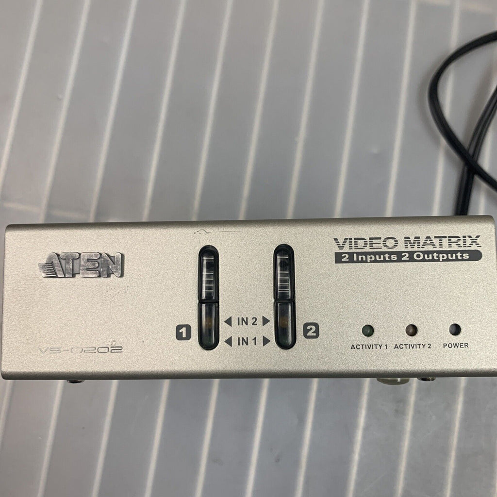 ATEN Video Matrix (VS0202) 2x2 VGA/Audio Switch - VS-0202