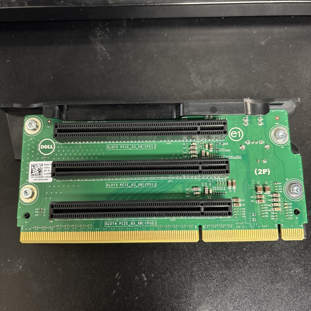 OEM Dell PowerEdge R520 Server 3x PCI-E x16 Riser Board -IVA01- T44HM