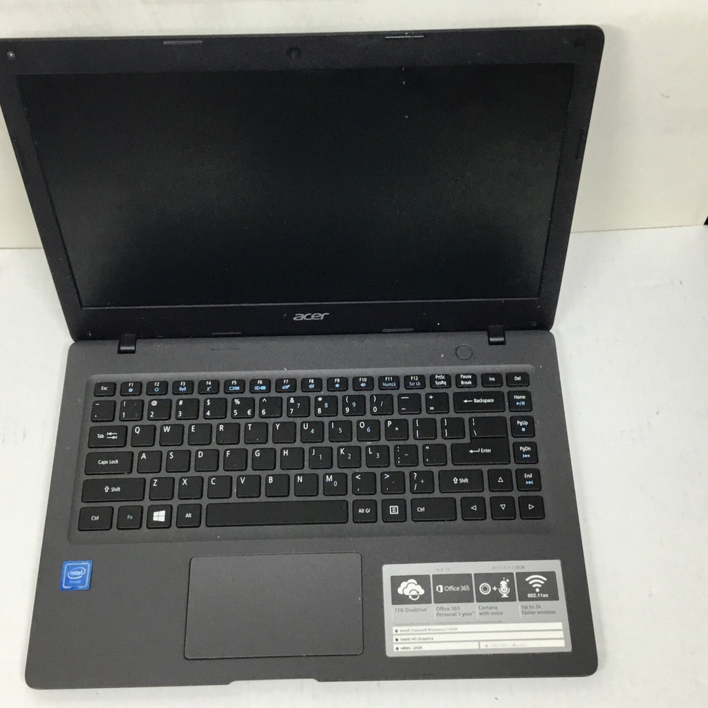 Acer Aspire One 14" Cloud book AO1-431-C8G8 Intel Celeron | For Parts/Repair