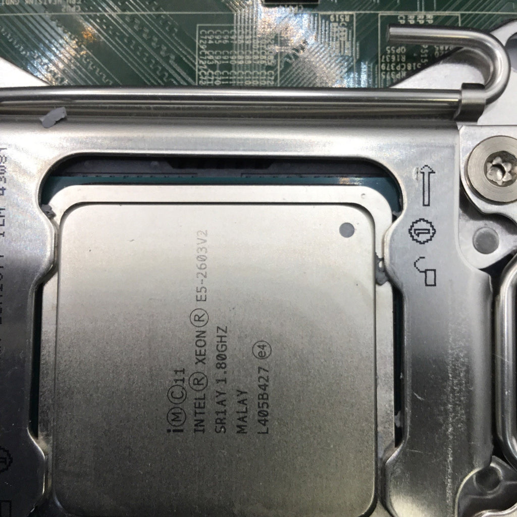 Dell Dual Socket Motherboard 0WN7Y6 + 2 x Intel E5-2603V2 / 16GB DDR3 RAM