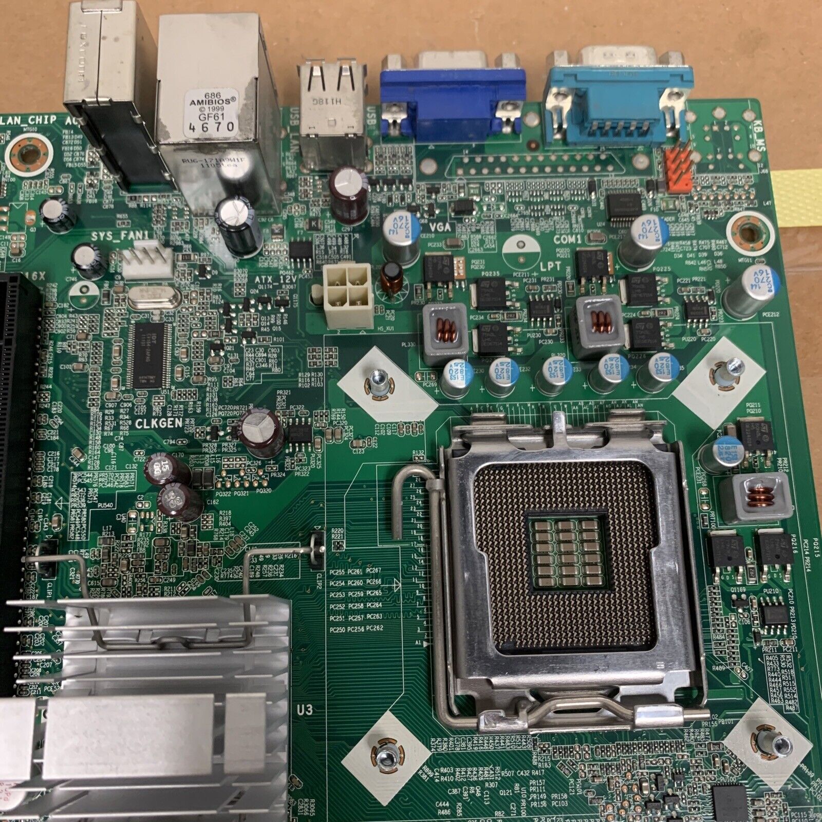 IBM LENOVO THINKCENTRE M60e M70e Intel LGA775 MOTHERBOARD 71Y6942 -No I/O Shield