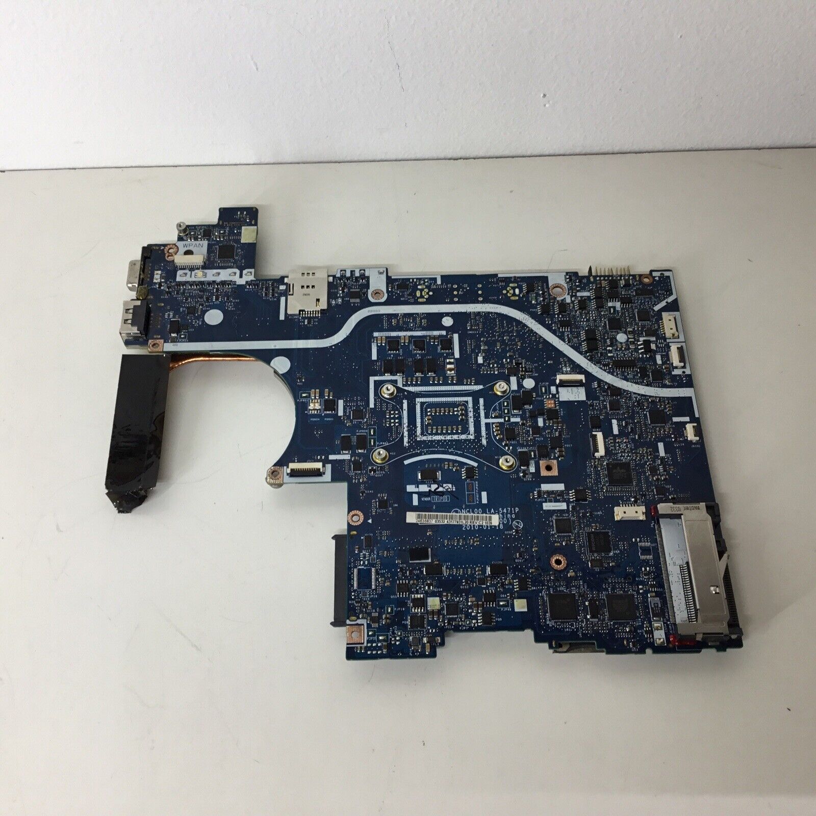 Dell Latitude E6410 Motherboard w/ Heatsink NCL00 U20 LA-5471P - Parts Only