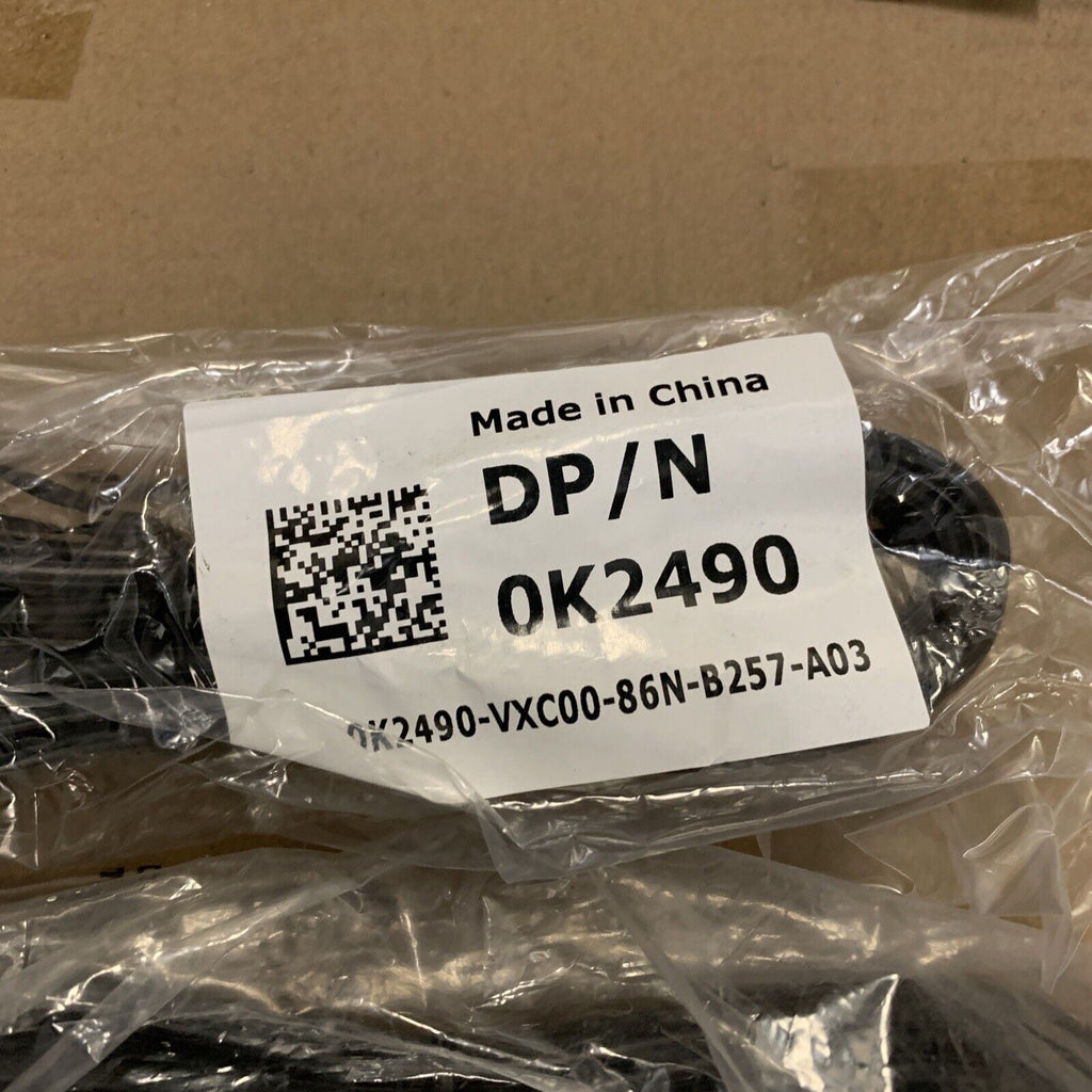 BRAND NEW, DELL, LOT OF 7, 0K2490, 3 Prong Mickey Mouse 6' Ft. AC Power Cord