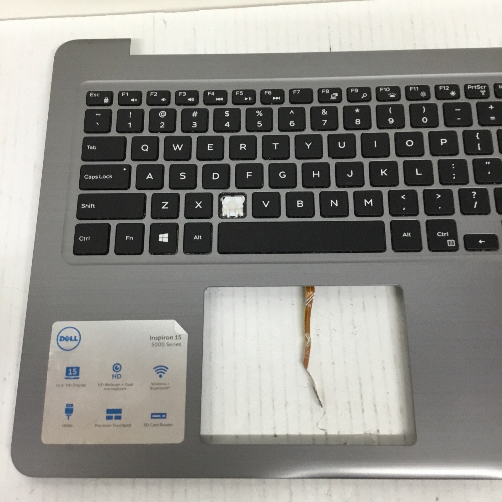 Dell OEM Inspiron 15 (5565 / 5567) Palmrest Keyboard Assembly