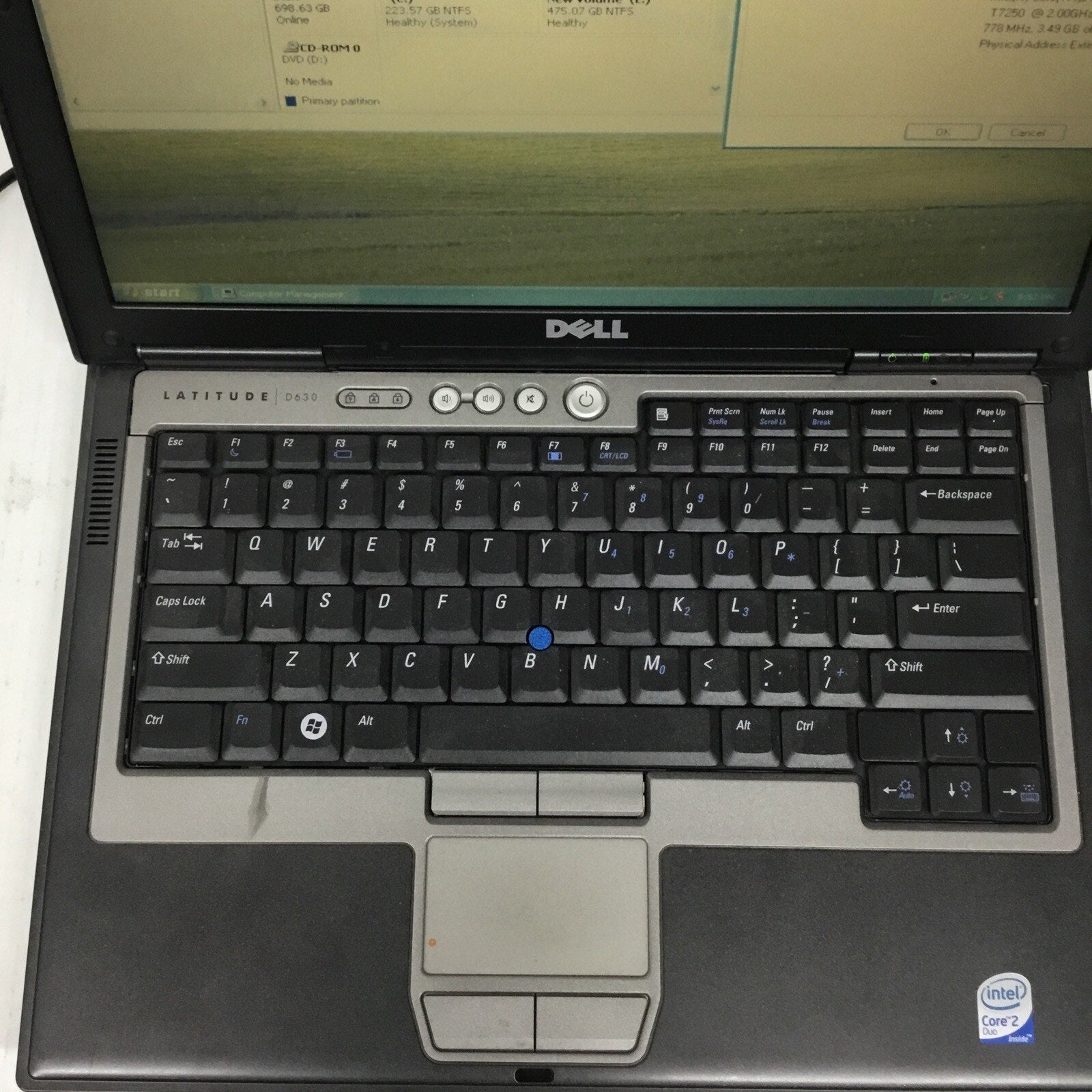 Dell Latitude D630 14" Laptop Intel Core 2 Duo 3.5GB RAM 750GB WinXP *READ*