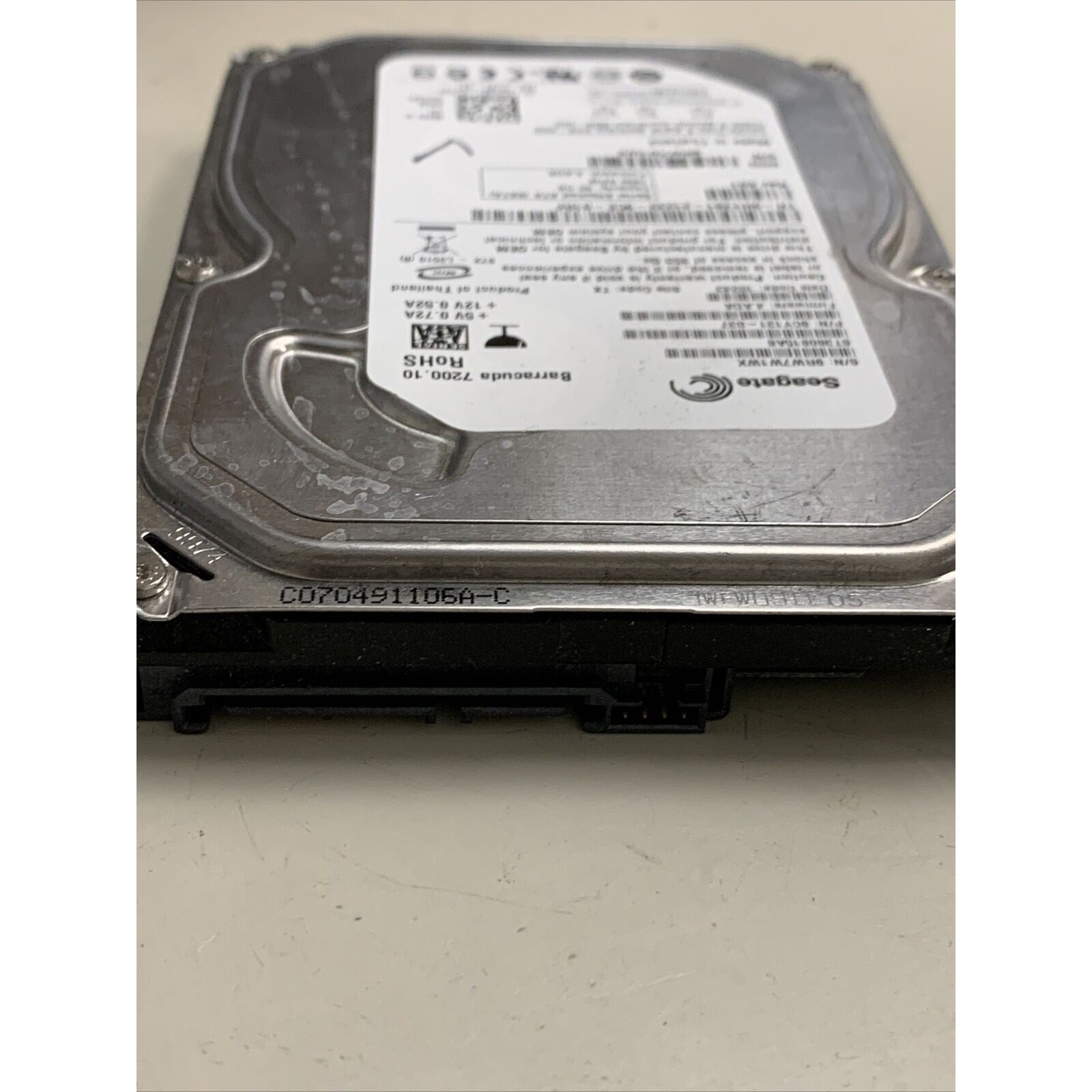 Tested Seagate ST380815AS 9CY131-037 FW:4.ADA TK 80gb 3.5" Sata HDD TESTED