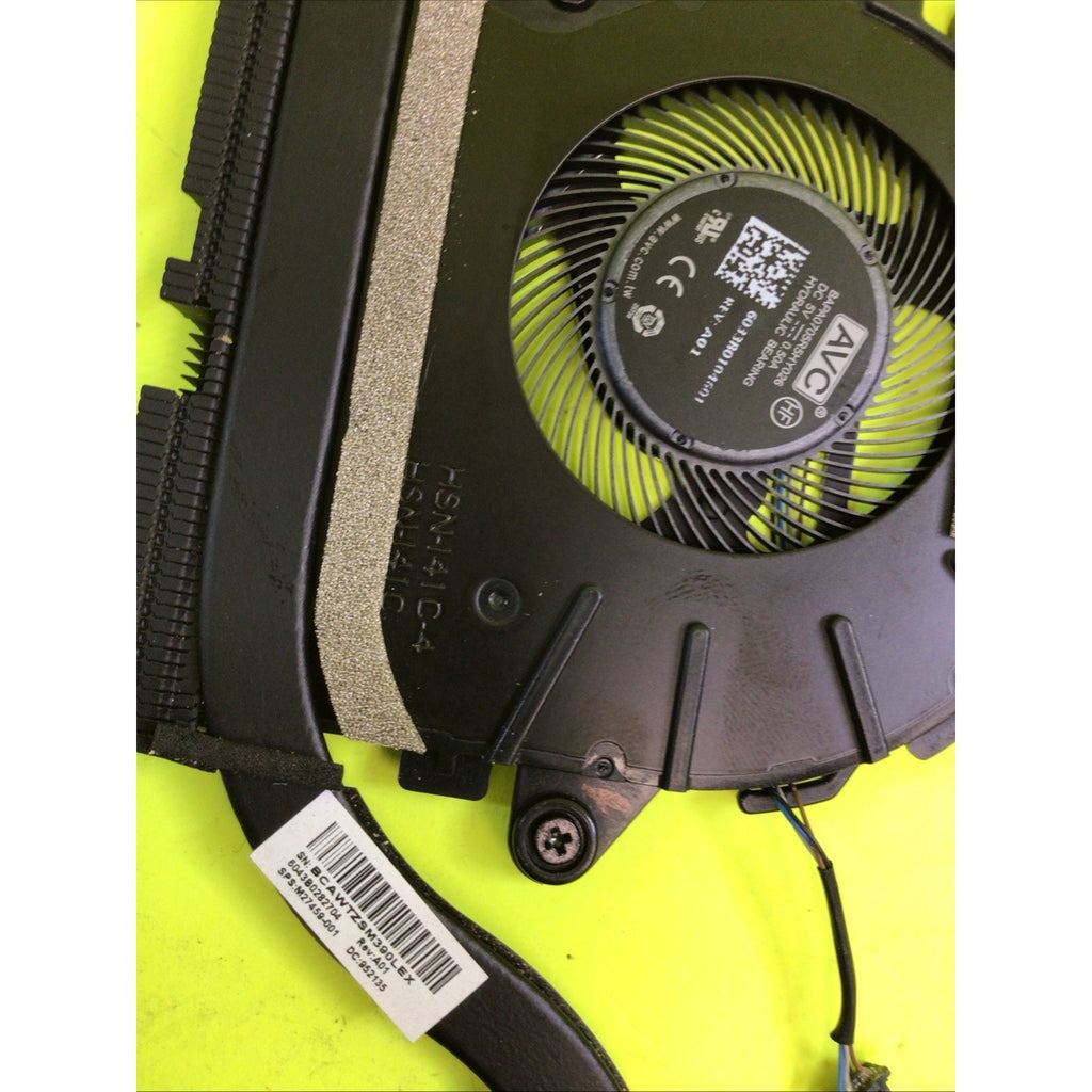 HP Elitebook 830 G7 CPU Cooling Fan and Heatsink M27459-001