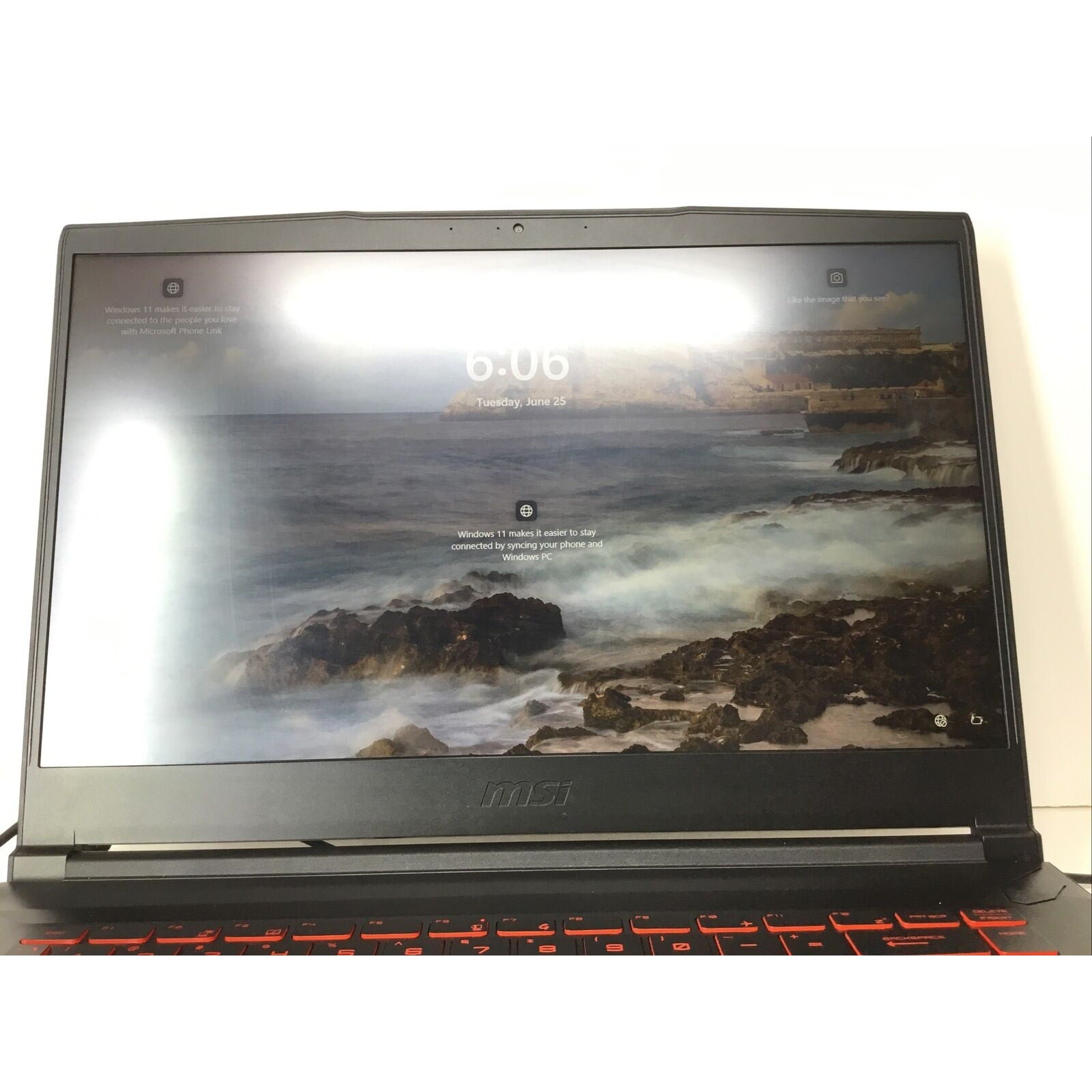 MSI GF63 Thin 11UD - i7-11800H, 16GB RAM, 512GB SSD, RTX 3050Ti