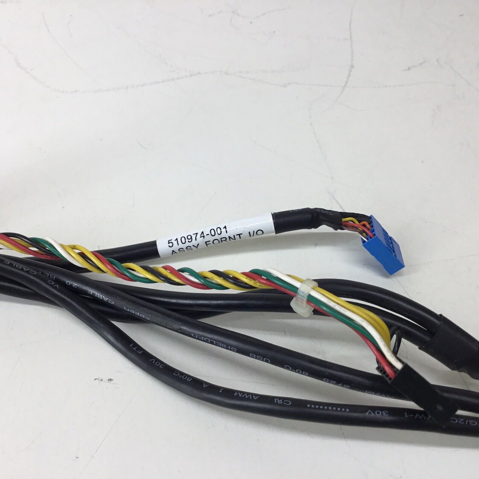 HP Compaq Front USB I/O Panel Audio & Cables 510974-001