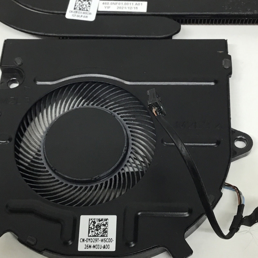 Dell Latitude 3420 14" Genuine Laptop CPU Cooling Fan w/Heatsink 281DX YD29T