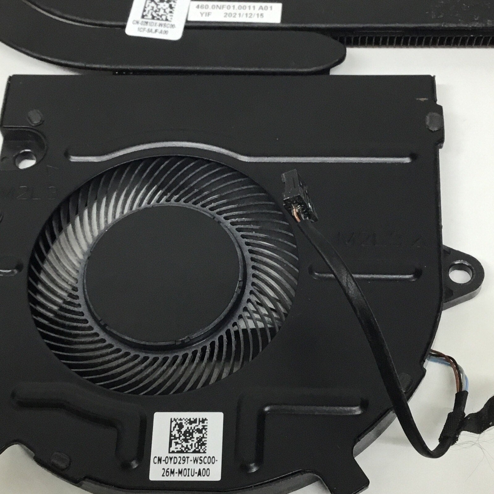 Dell Latitude 3420 14" Genuine Laptop CPU Cooling Fan w/Heatsink 281DX YD29T