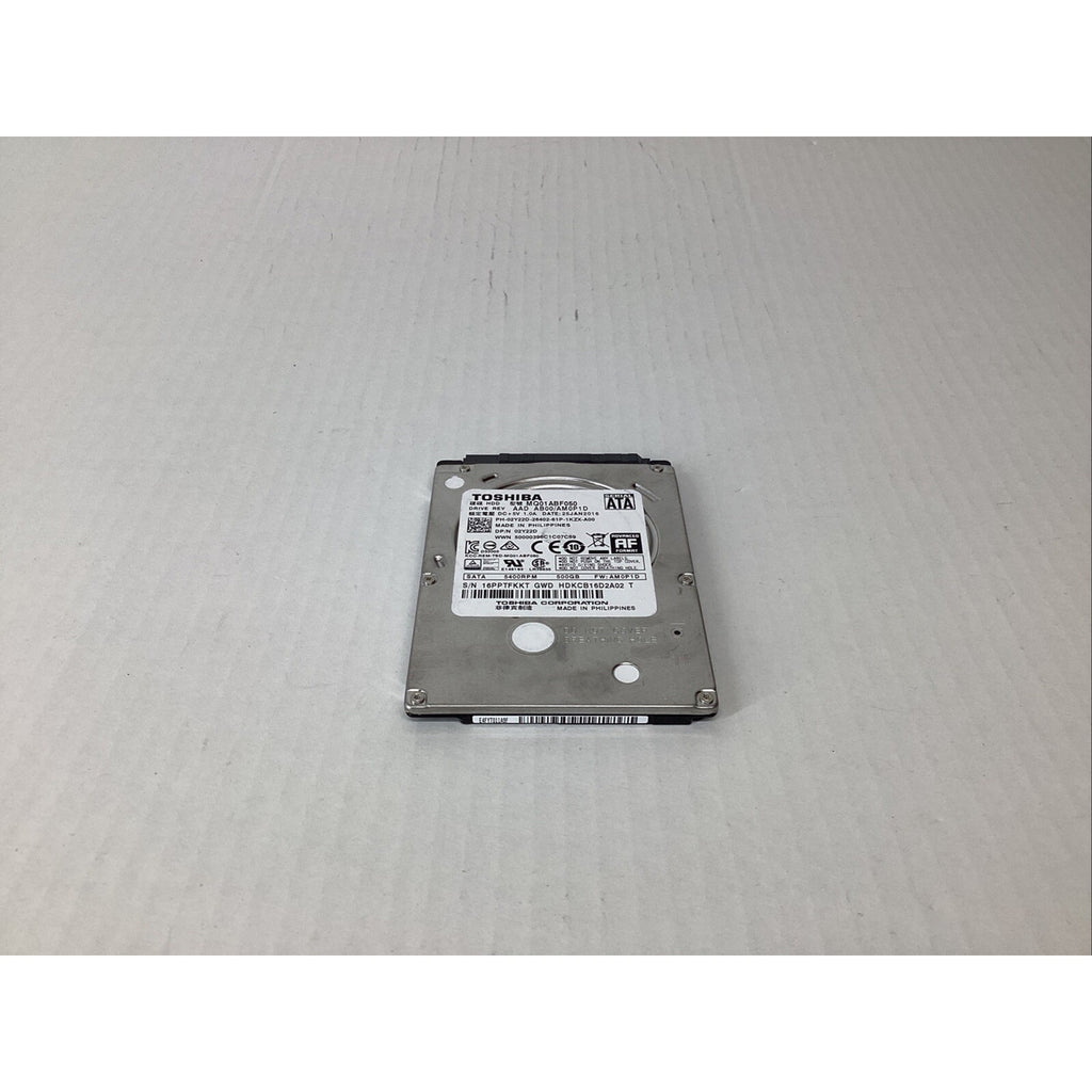 Toshiba MQ01ABF050 500GB 5400RPM SATA 2.5" Internal Hard Drive