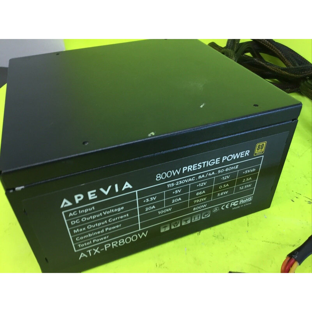Apevia ATX-PR800W Power Supply 800W 80+ Gold