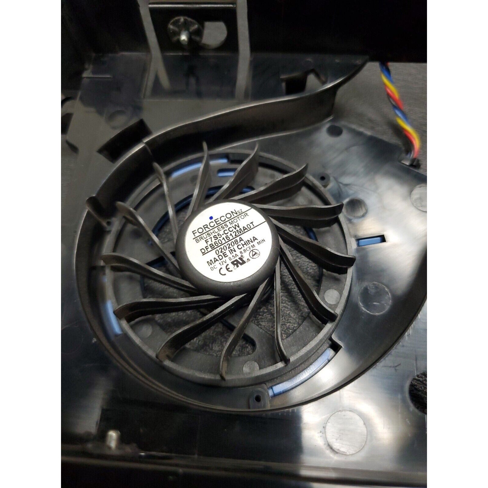FORCECON BRUSHLESS MOTOR F7S5-CCWDFB601612MA0T DC 12V 0.5A 020208A ONY290